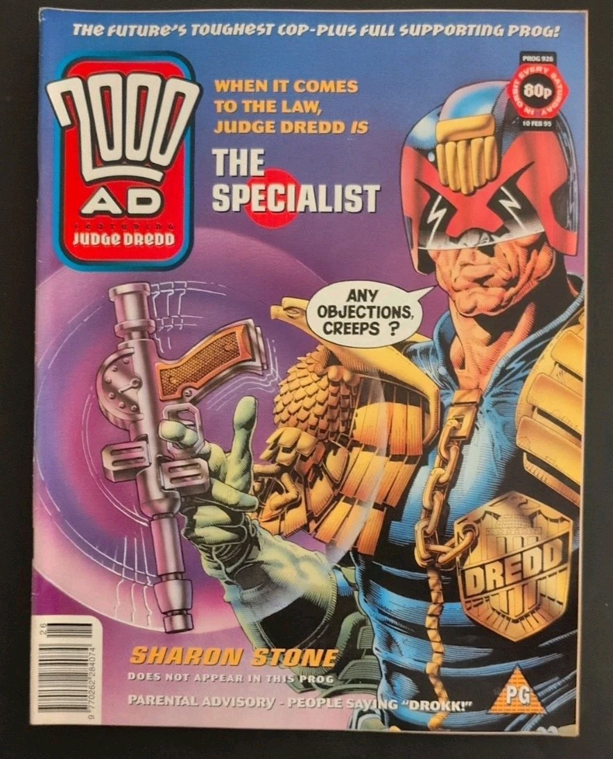 2000AD Progs 922-929, 931-937 (15 issues, 1995) VG Judge Dredd UK