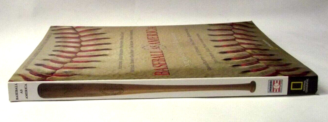 New 2002 Baseball As America BIG Picture Book 320 Pages Premium Cover Natl Geogr