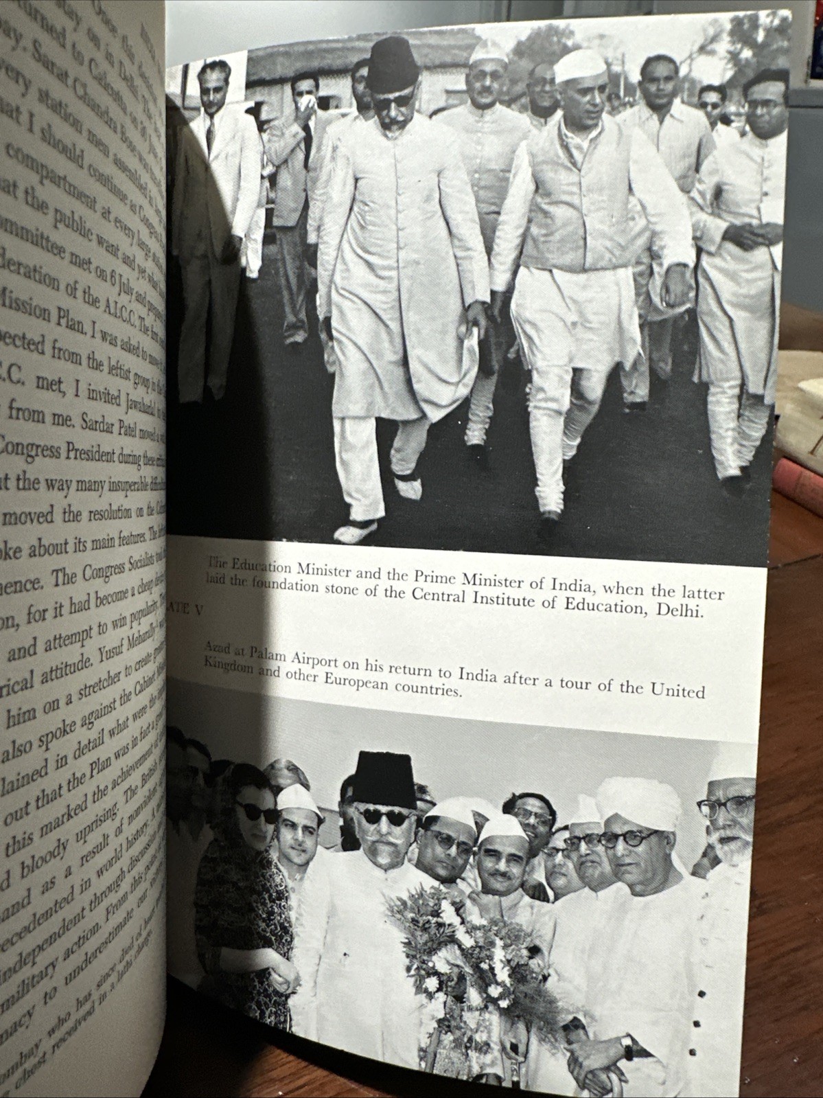 India Wins Freedom 1960 Maulana Abul Kalam Azad India History HC B-111325
