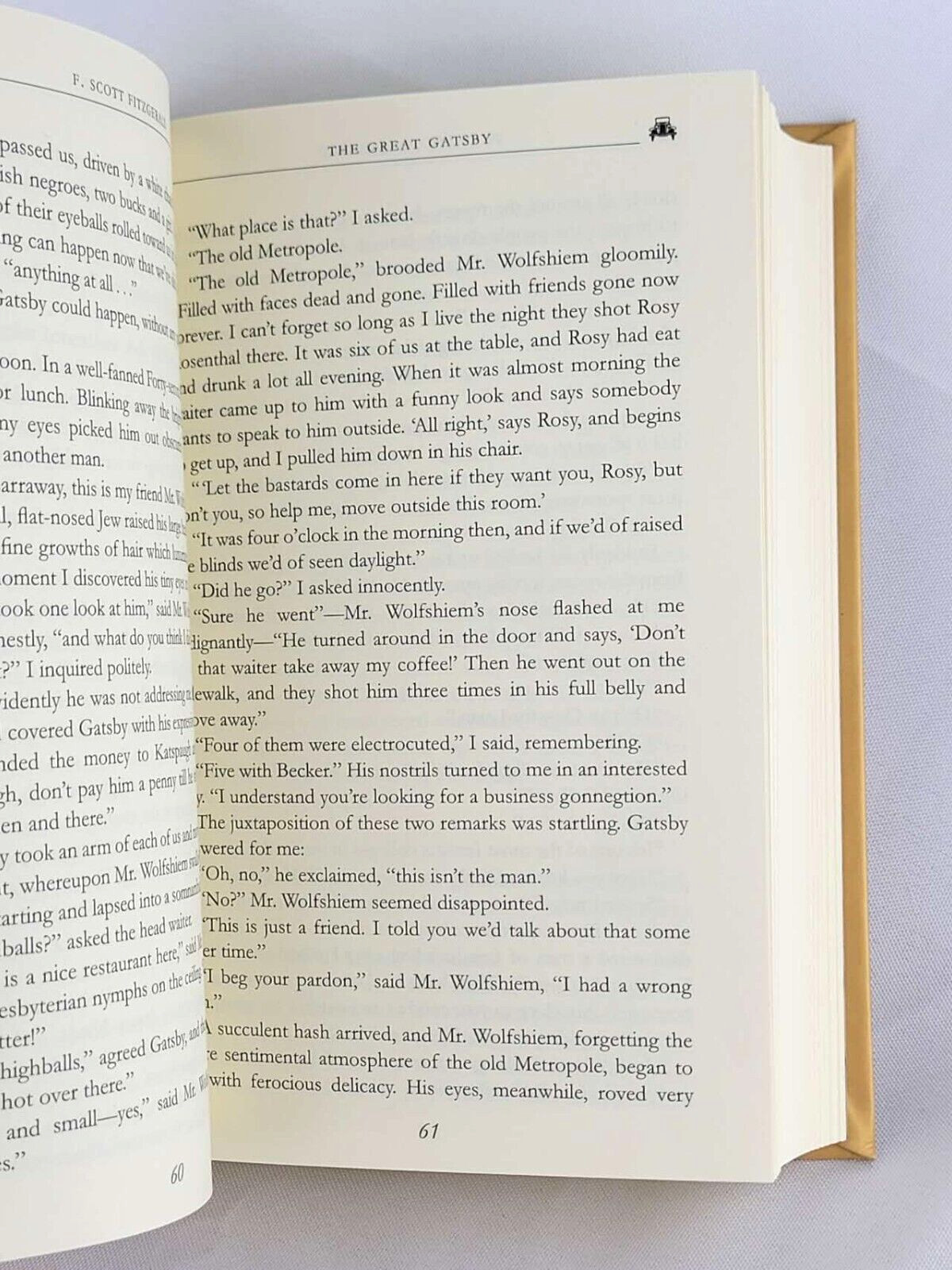 THE GREAT GATSBY & Stories by F. Scott Fitzgerald Flexi Bound Faux Leather NEW