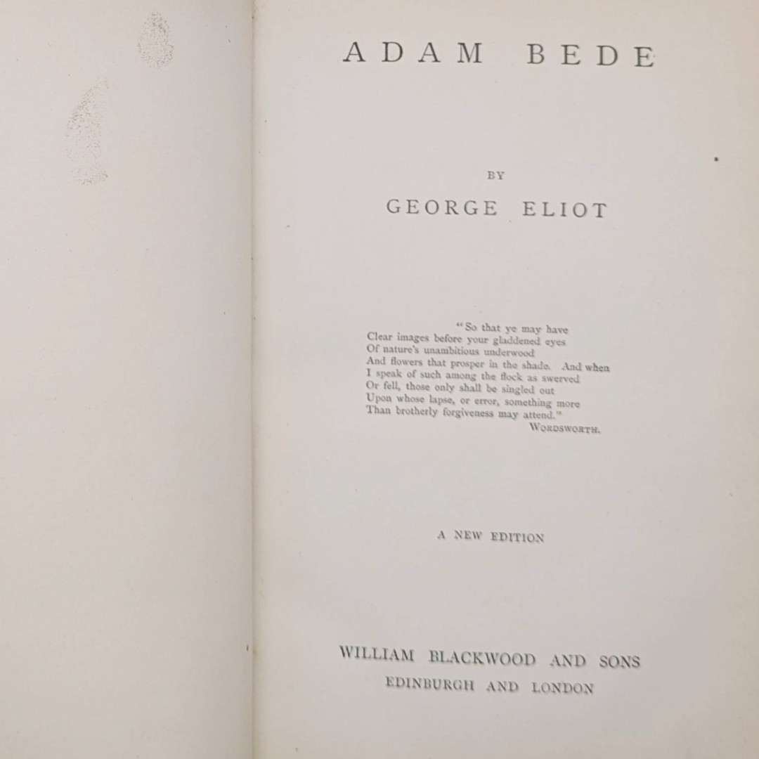 Leather Books, Middlemarch, George Elliot Collection, 1900