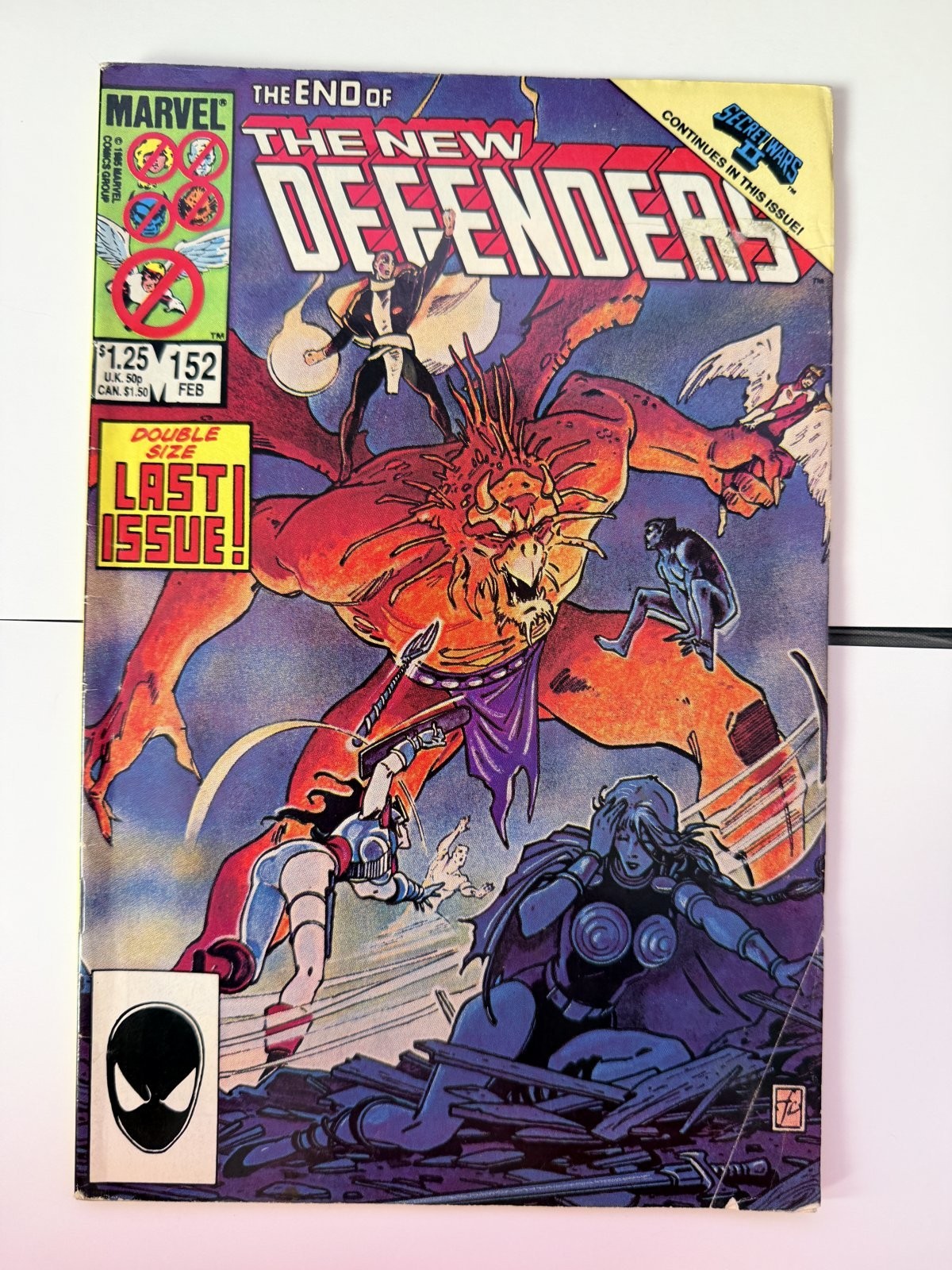 The New Defenders #152 (1986) – Direct Edition VF