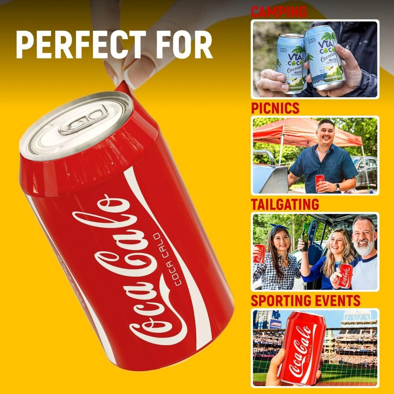 Silicone Can Covers for 12oz Cans, 10 Pack, Perfect for Parties and Camping