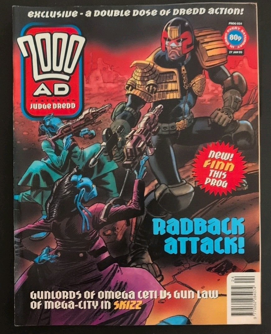 2000AD Progs 922-929, 931-937 (15 issues, 1995) VG Judge Dredd UK