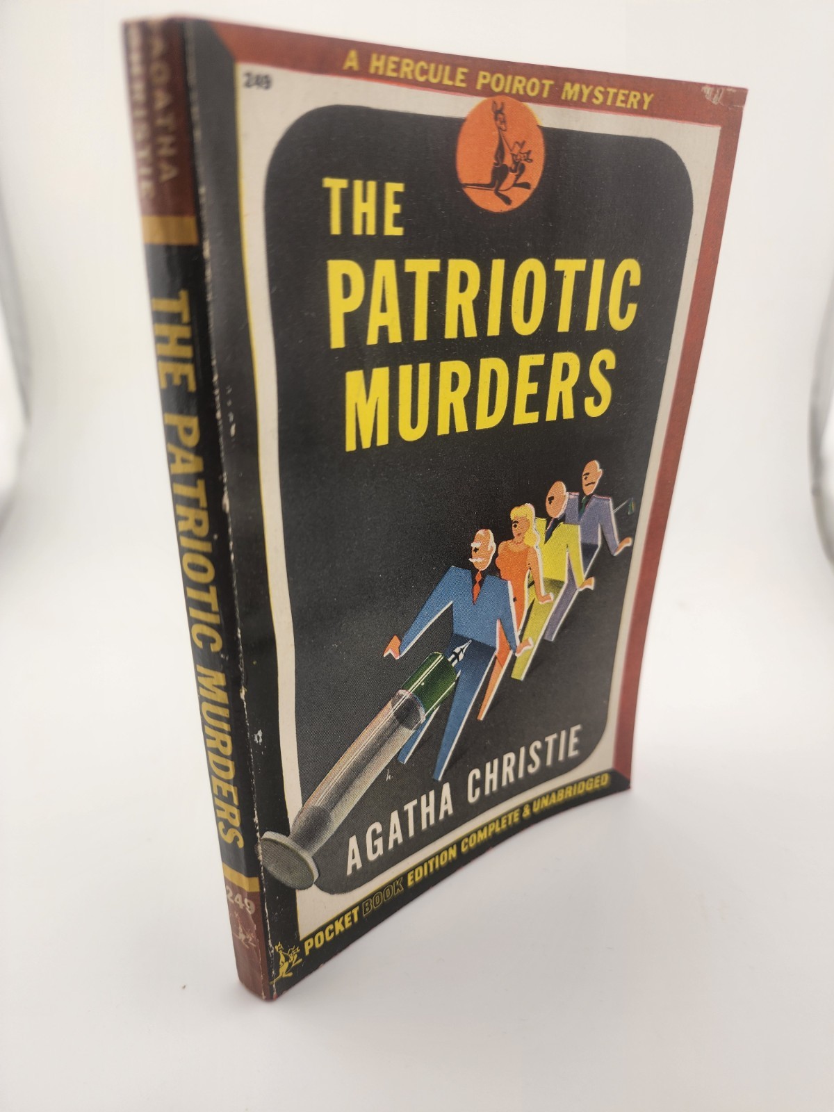PATRIOTIC MURDERS Agatha Christie POCKET PB First Ed. 1st Print VINTAGE MYSTERY