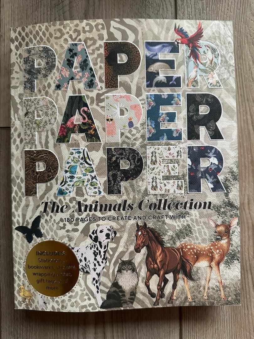 2026 ANIMALS PAPER Paper PAPER Magazine BOOK COLLECTION 180 Pages Of GOODIES New