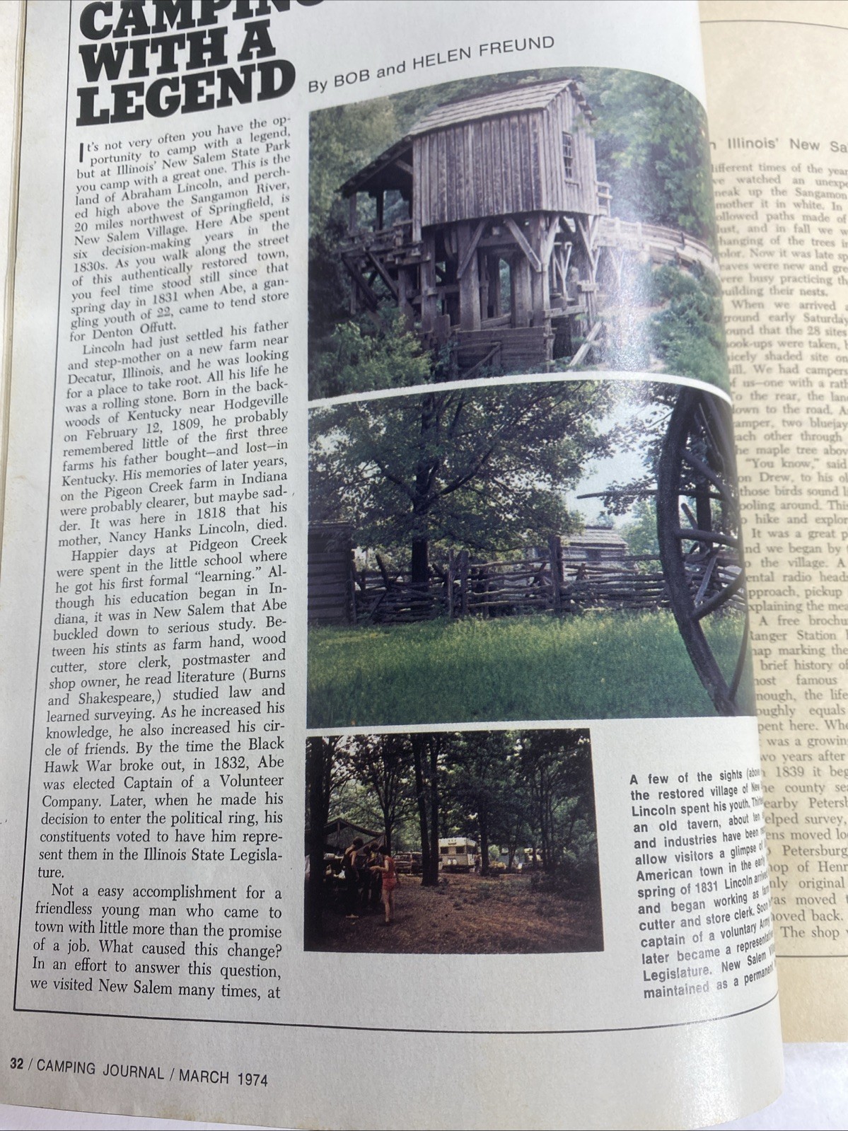 Camping Journal March 1974 Buyer’s Guide Outdoor Recreation Magazine