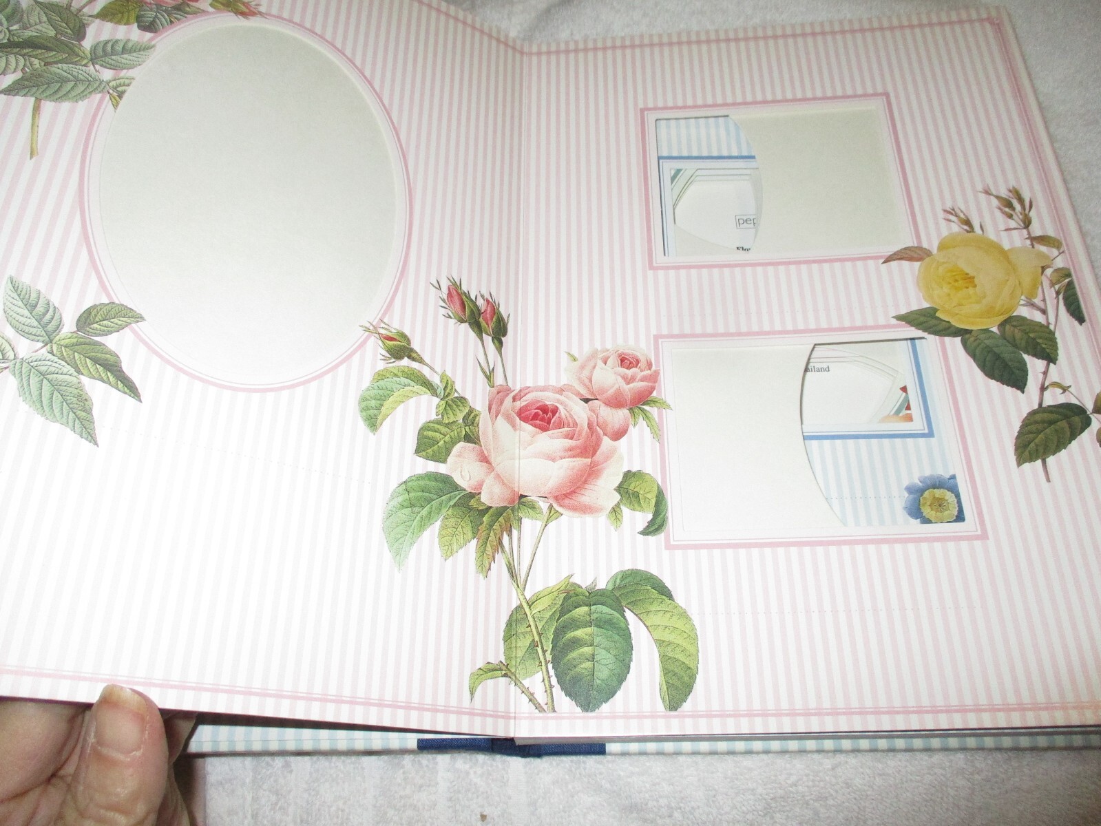 Flowers Album Scrap Book Illus. Pierre Joseph Redoute Unused c1999 Pepper Pot