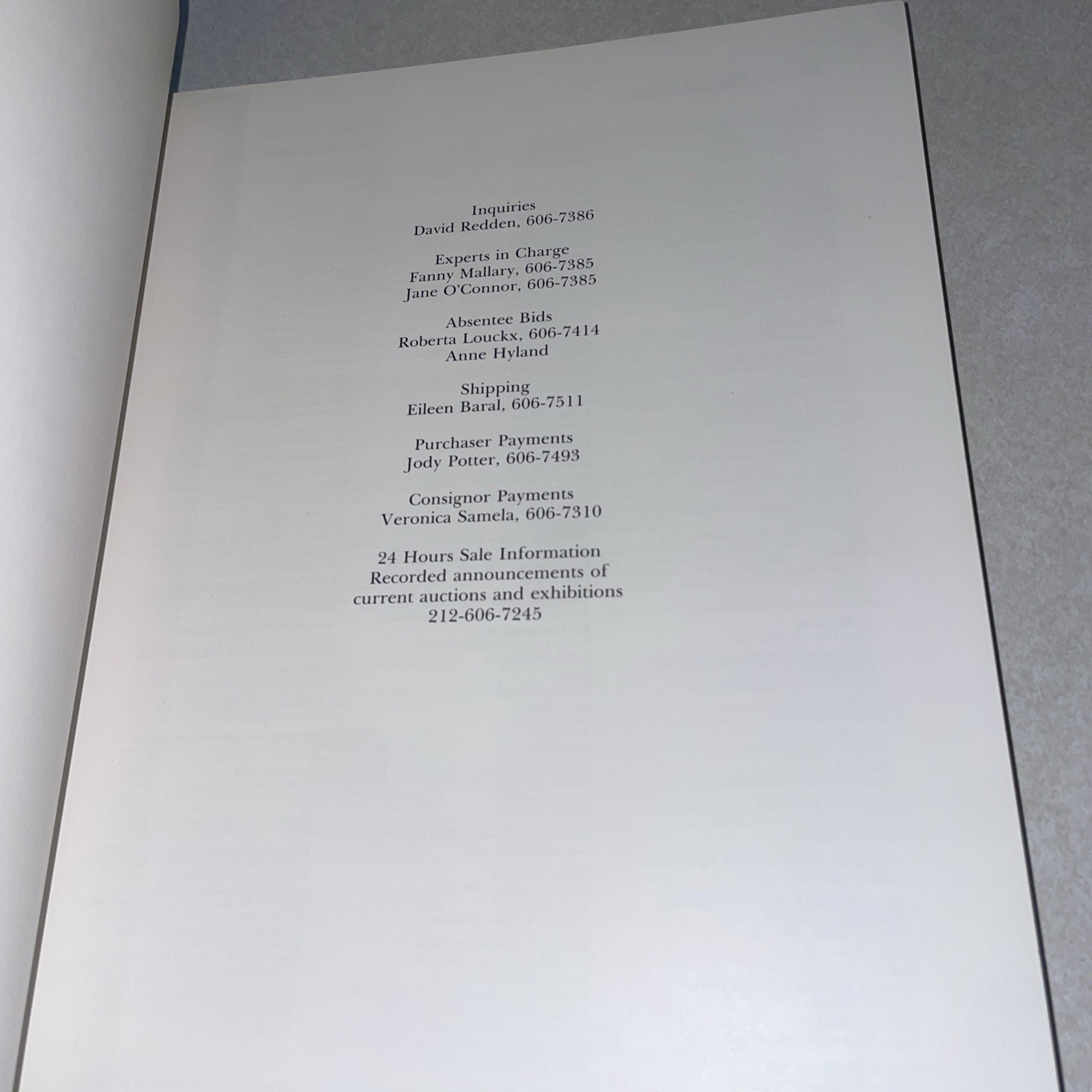 Sotheby’s Catalog Pierre Joseph Redoute Liliacees New York 1985 Hardcover