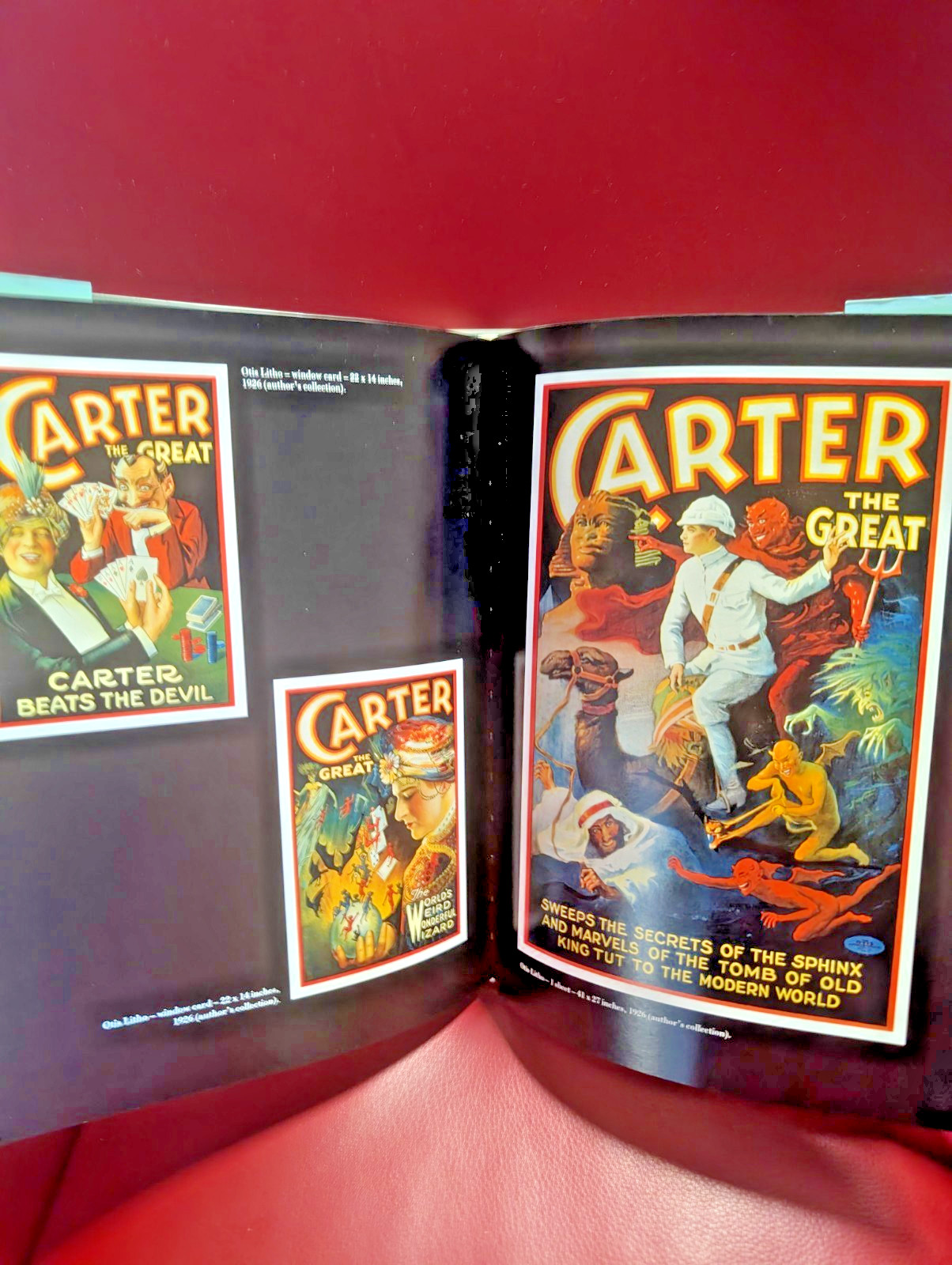 CARTER THE GREAT BY MIKE CAVENEY 1st EDITION 1995 BOOK 991 of 1000