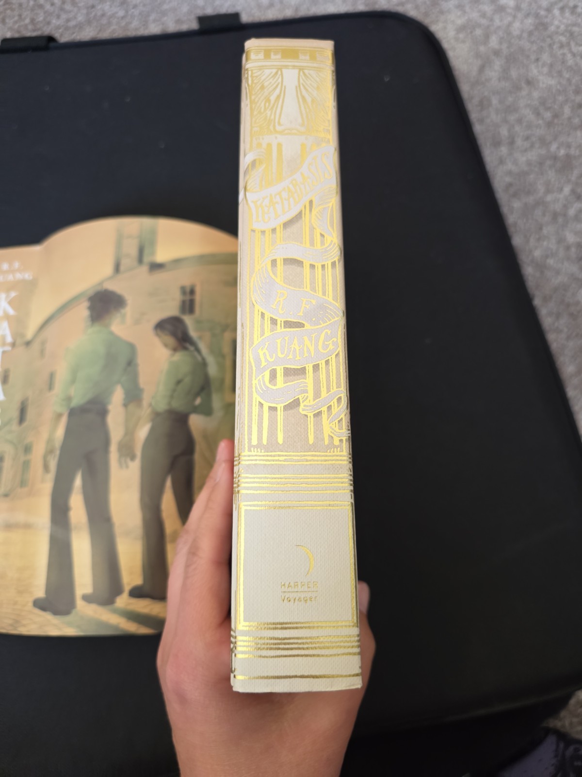 Fairyloot Exclusive Edition Katabasis by R. F. Kuang Hardcover Sprayed Edges