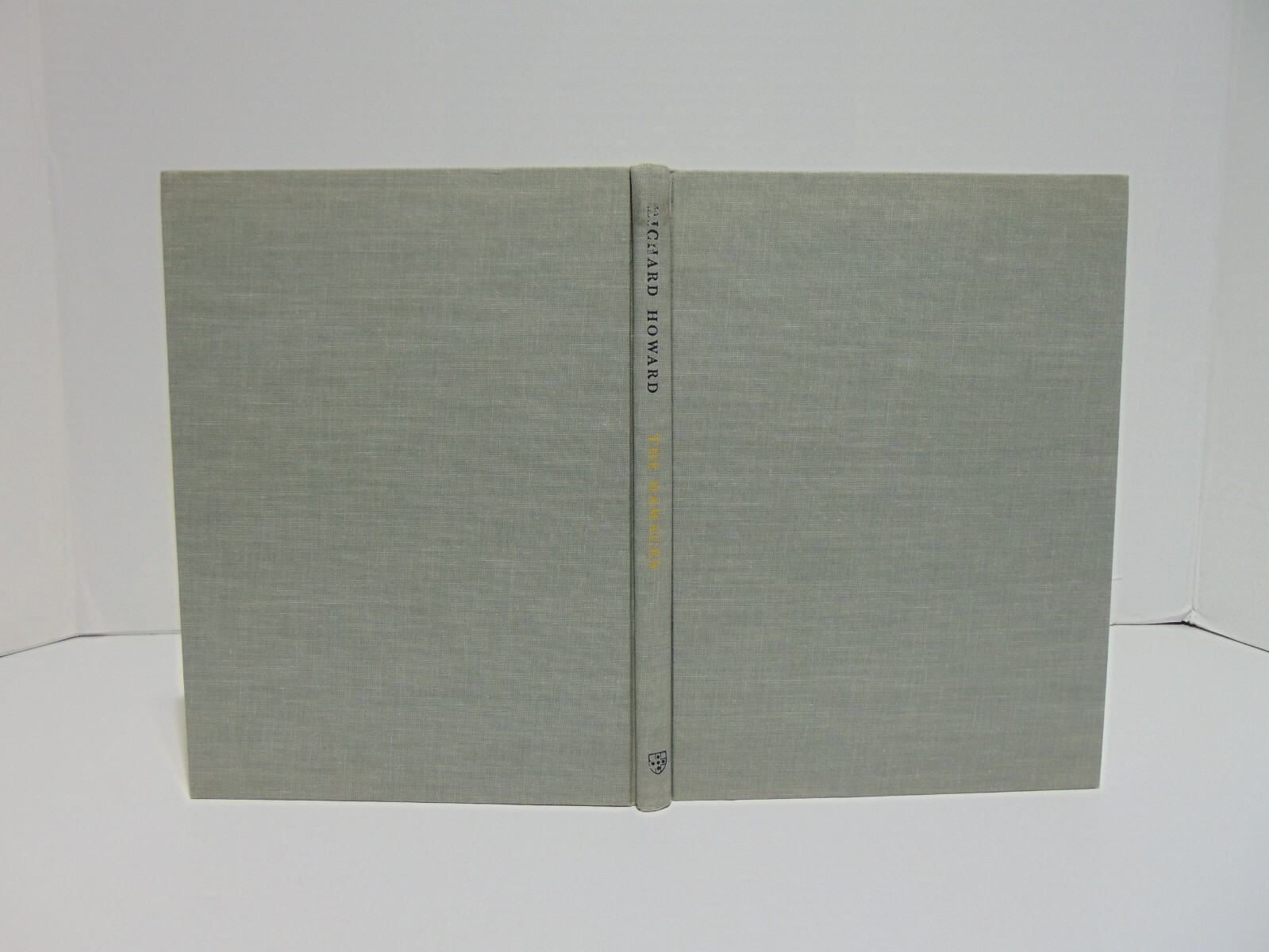 The Damages: Poems by Richard Howard (1967, Hardcover) 1st Edition Ex-Library
