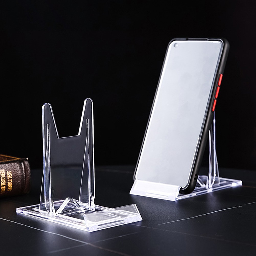 5PACK Clear Acrylic Stand Easel for Sports Trading Cards,Photos,Plates,Phones