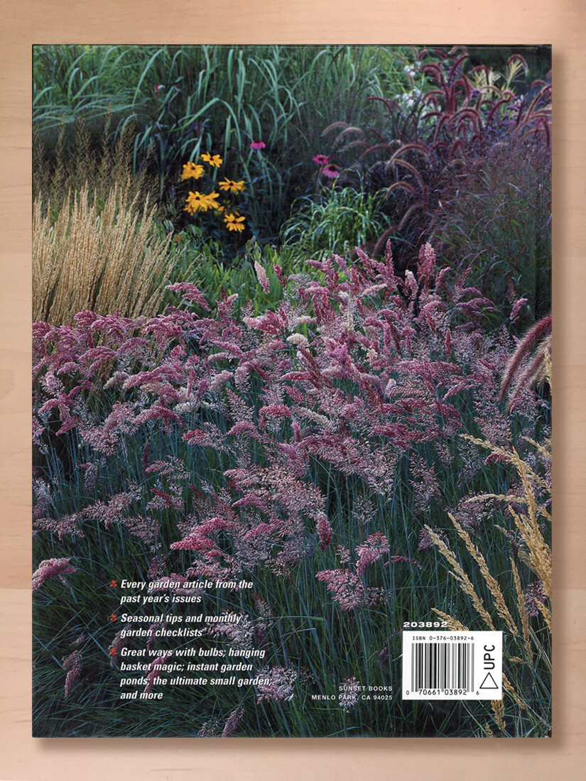 Sunset Western Garden Annual 2000 by Sunset; Hardbound: 352 Pages, VG Condition