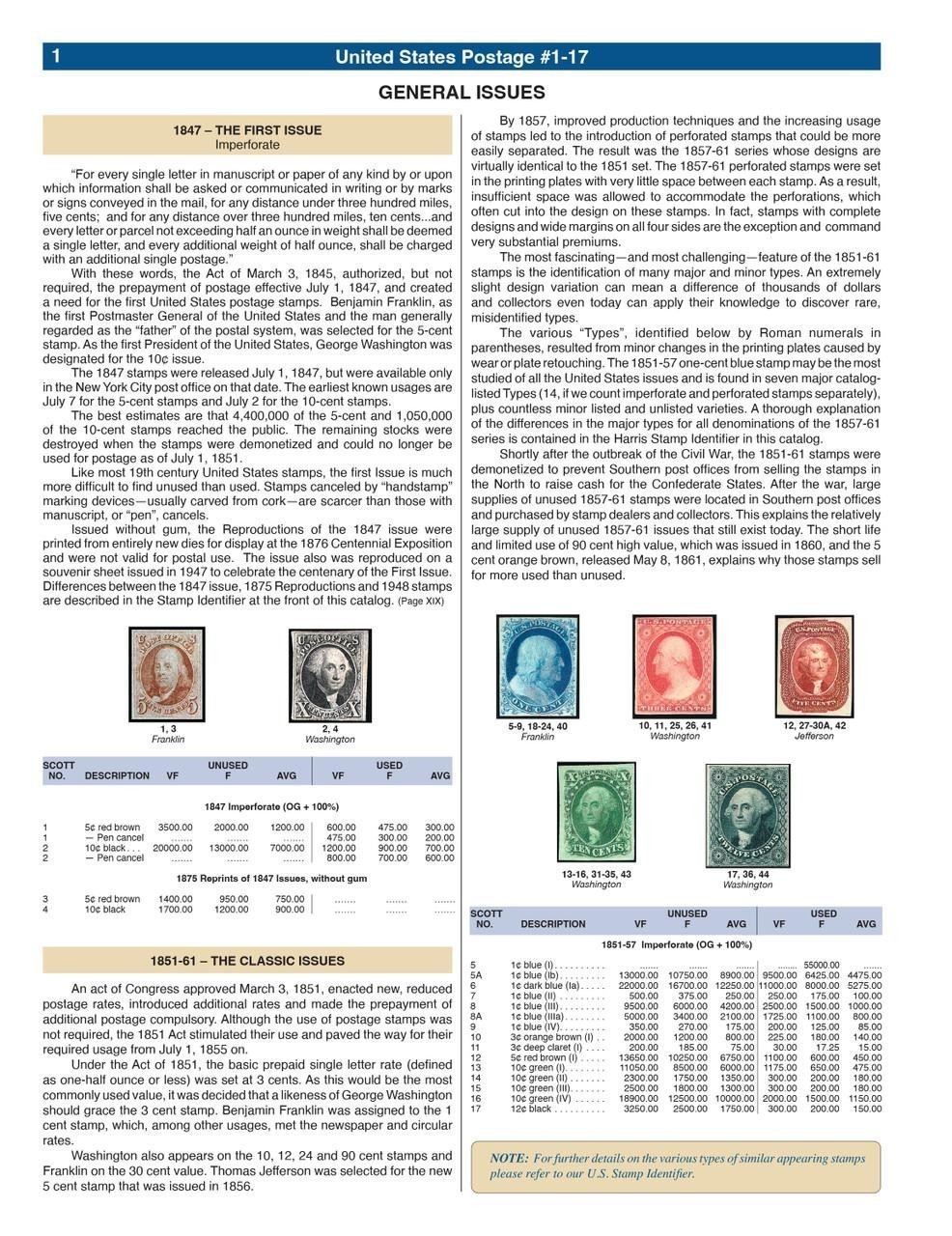 New 2024 US / BNA Postage Stamp Catalog Best Price List USA Collector Guide Book