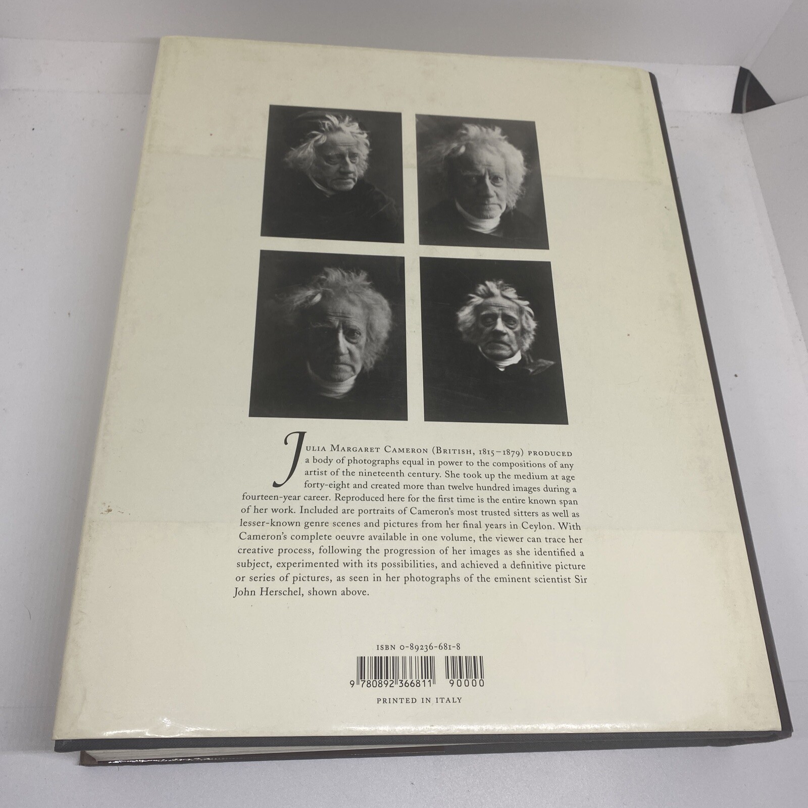 JULIA MARGARET CAMERON The Complete Photographs Hardcover 2003 Getty 560 Pages!!
