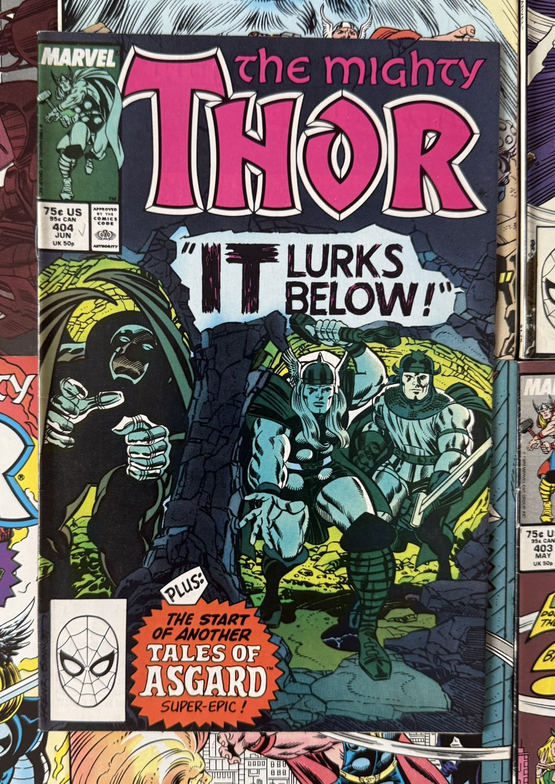 The Mighty Thor issues # 398-404 – Marvel Comics – 1988