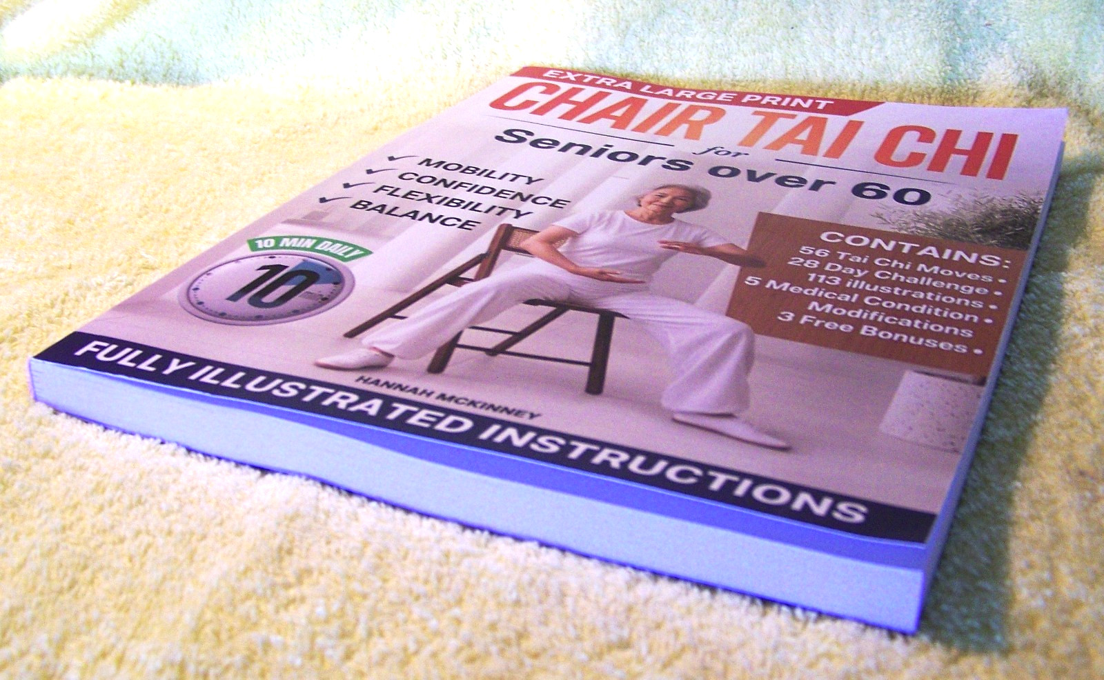 NEW: “CHAIR TAI CHI FOR SENIORS OVER 60,” Hannah McKinney, 1st Edition, 2026