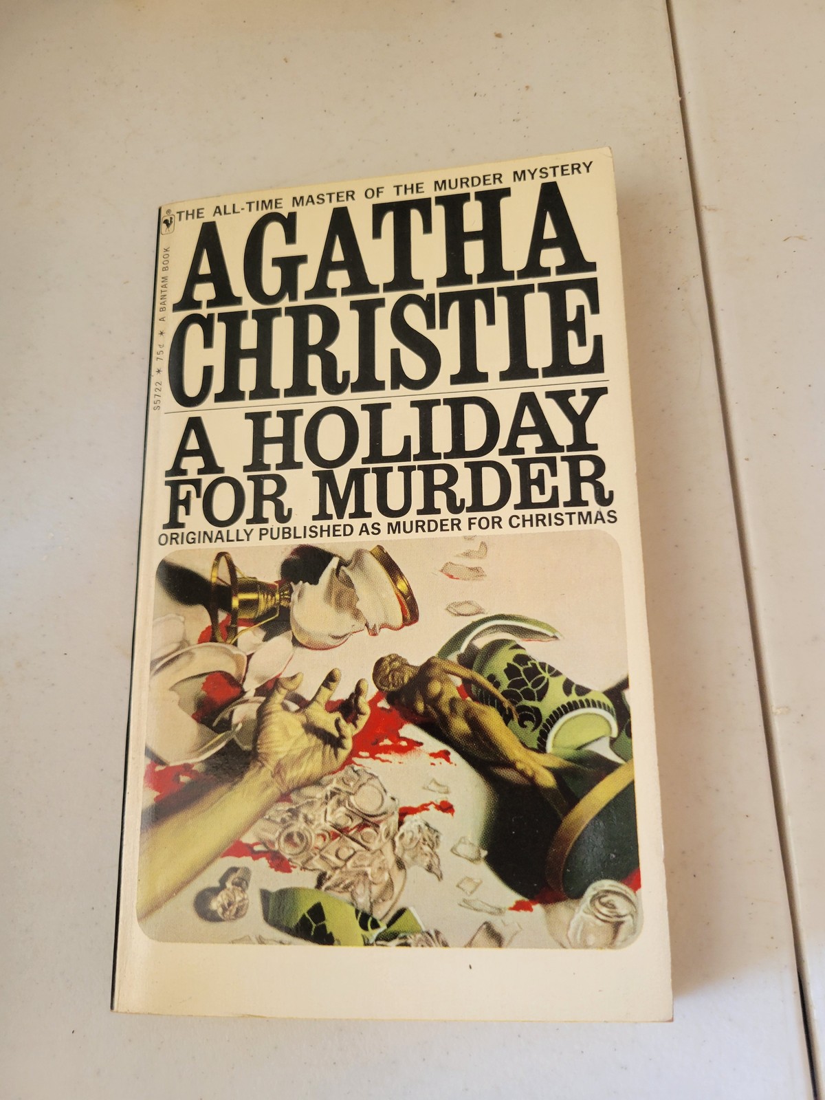 Agatha Christie A Holiday for Murder 1962 Bantam Book Hercule Poirot Mystery
