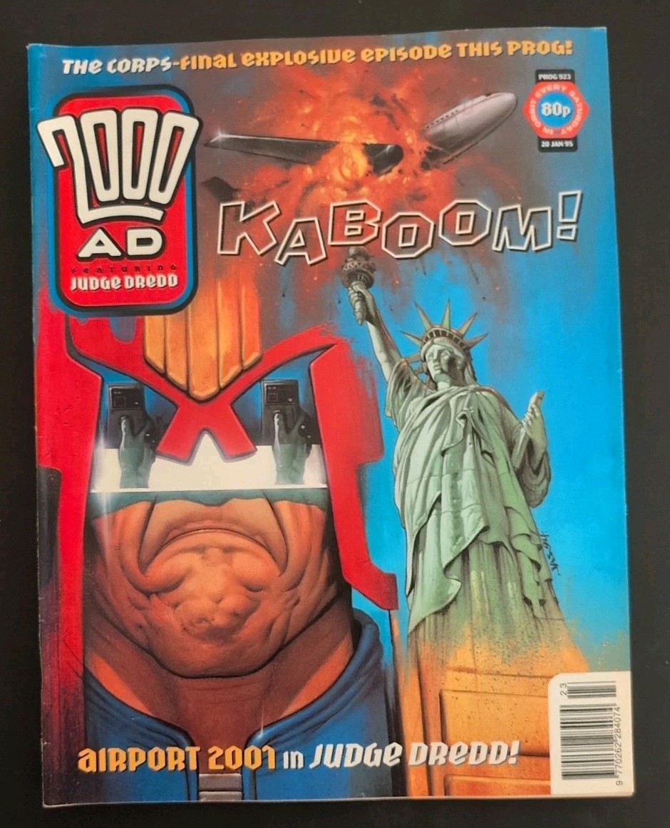 2000AD Progs 922-929, 931-937 (15 issues, 1995) VG Judge Dredd UK