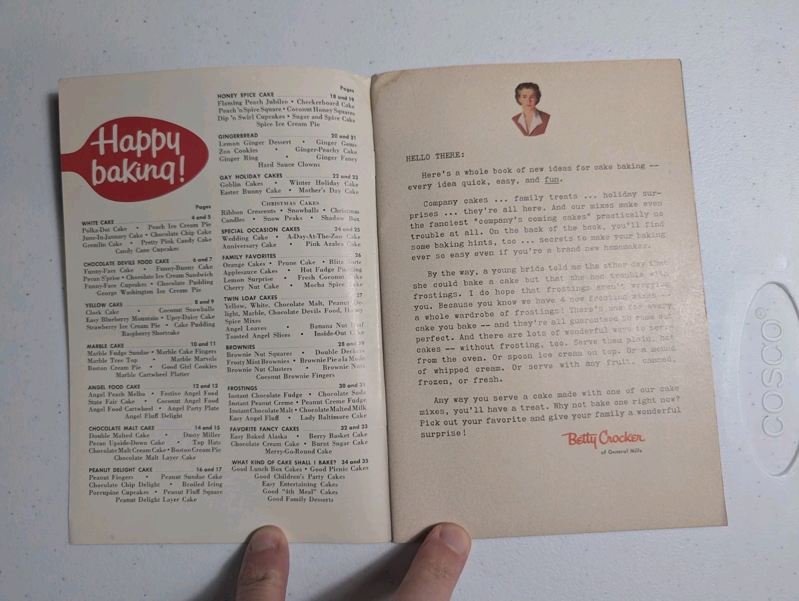 How To Have The Most Fun With Cake Mixes by Betty Crocker / 1960s Booklet