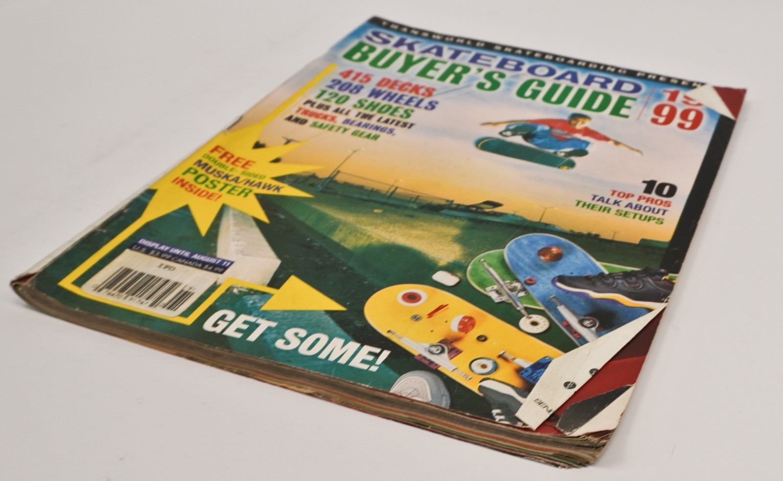 Transworld Skateboarding Magazine 1999 Buyer’s Guide Muska Hawk Mullen Koston