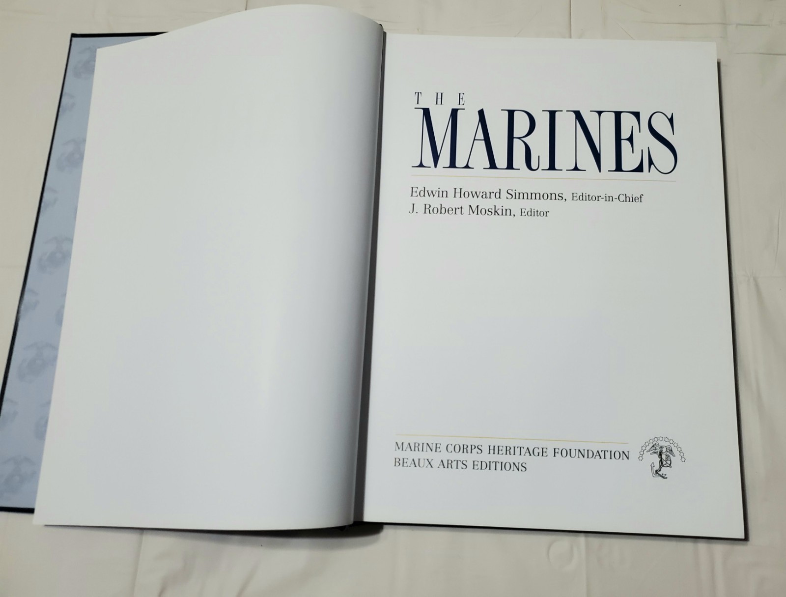 THE MARINES Marine Corps Heritage Foundation Book 2012 Illustrated Pre-owned