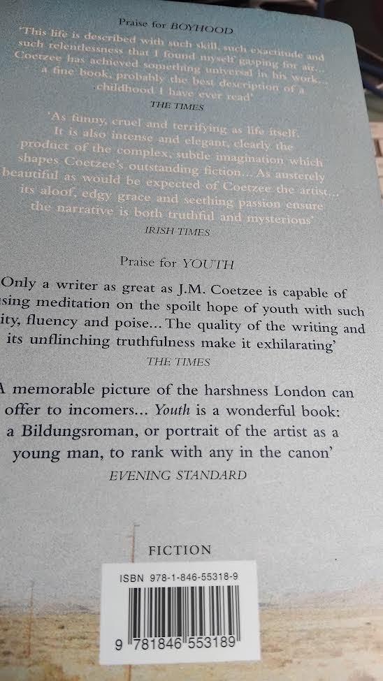 Summertime, J.M. Coetzee, Harvill Secker, 2009, First Edition