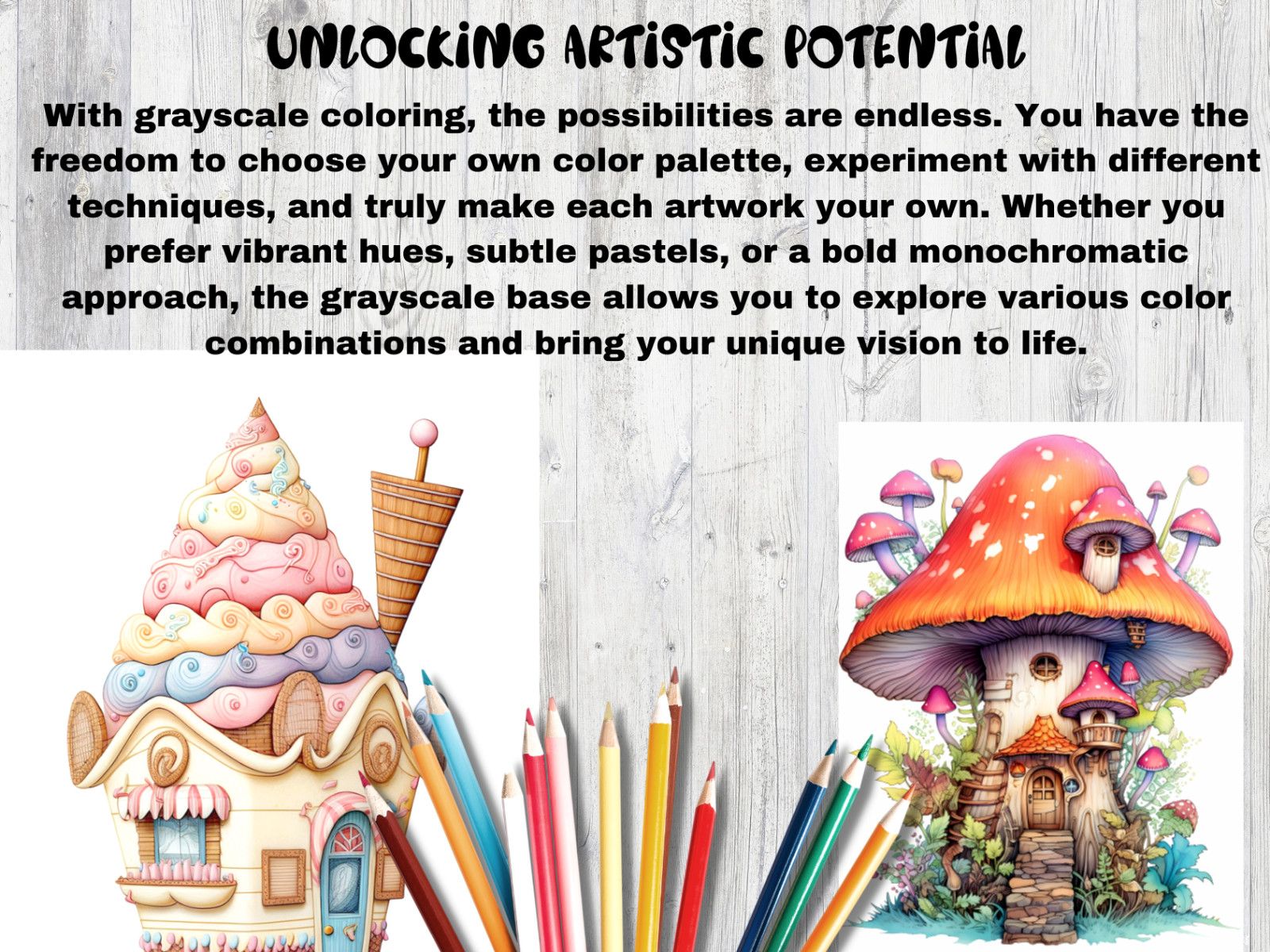 Adult Coloring Pages Bundle Fantasy Houses bundle 475 Pg Printable Pages