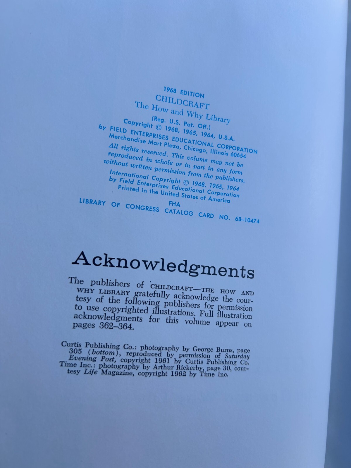 BOOK: Volume 7 1968 Edition CHILDCRAFT The How and why Library, 368 pages