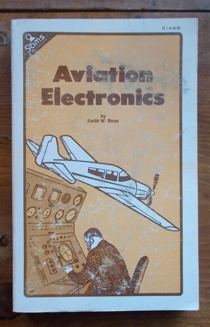AVIATION ELECTRONICS By Keith Boss 1977 SC 352 pages 8.5″x5″ combined shipping*