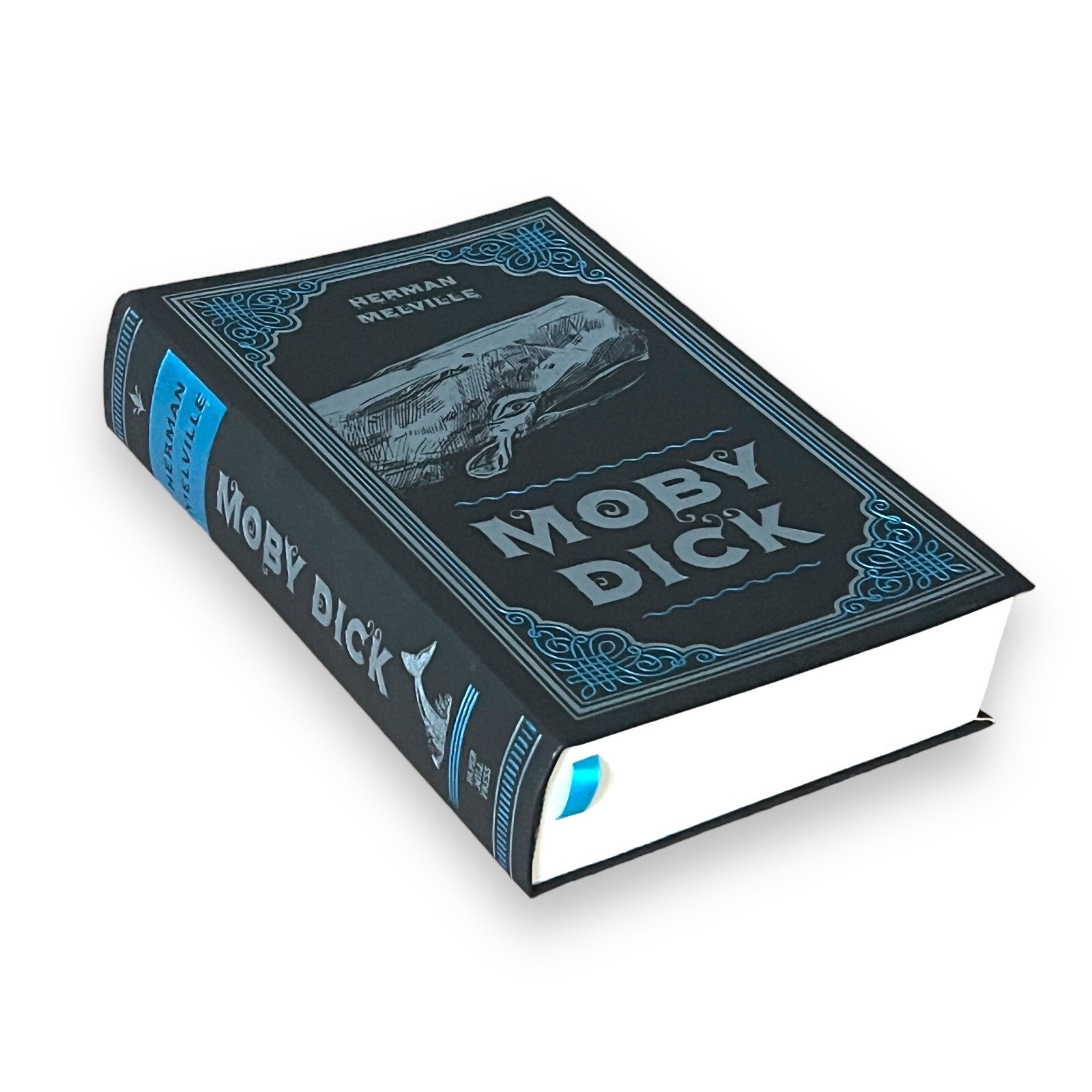 MOBY DICK by Herman Melville Soft Faux Leather Flexi Bound Classics Gift Book