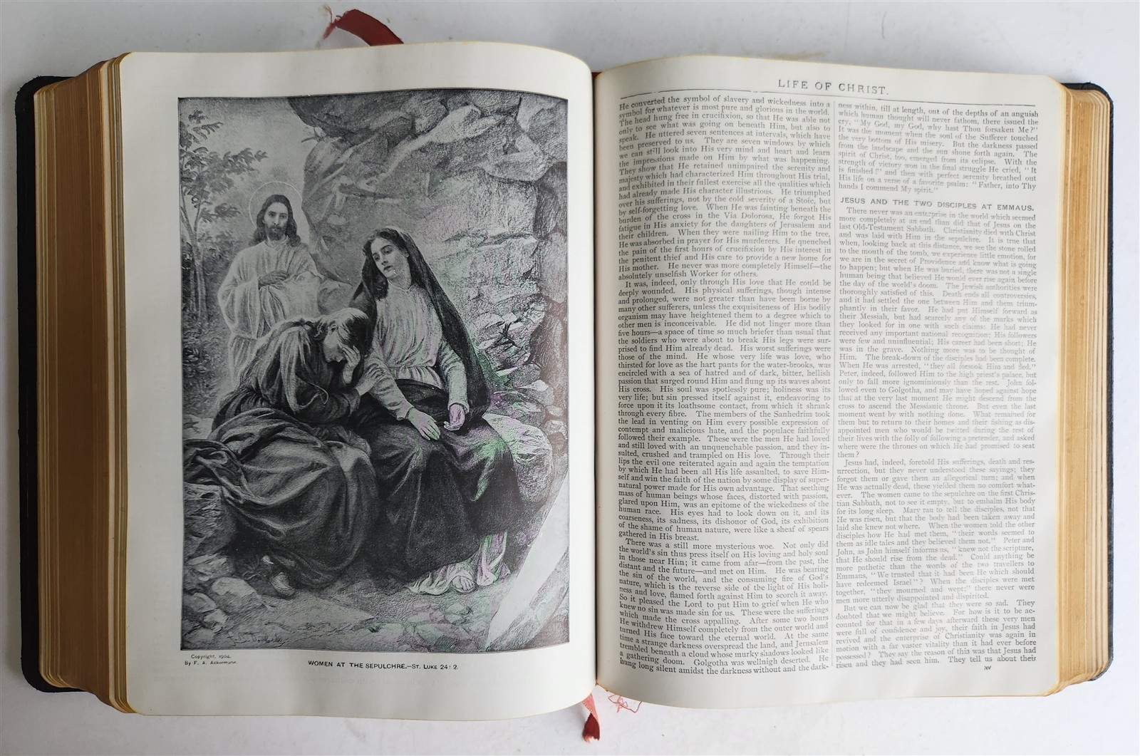 1931 BIBLE MASONIC ILLUSTRATED FOLIO antique printed in PHILADELPHIA AMERICANA