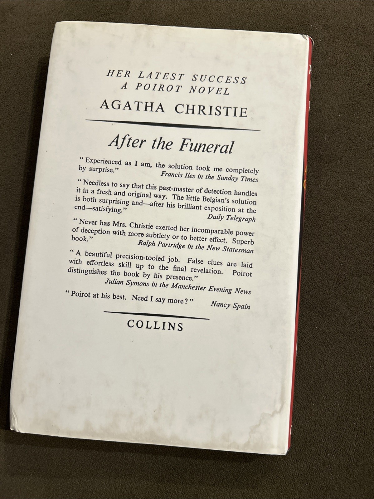 A Pocket Full of Rye by Agatha Christie Facsimile 2006 Hardcover DJ