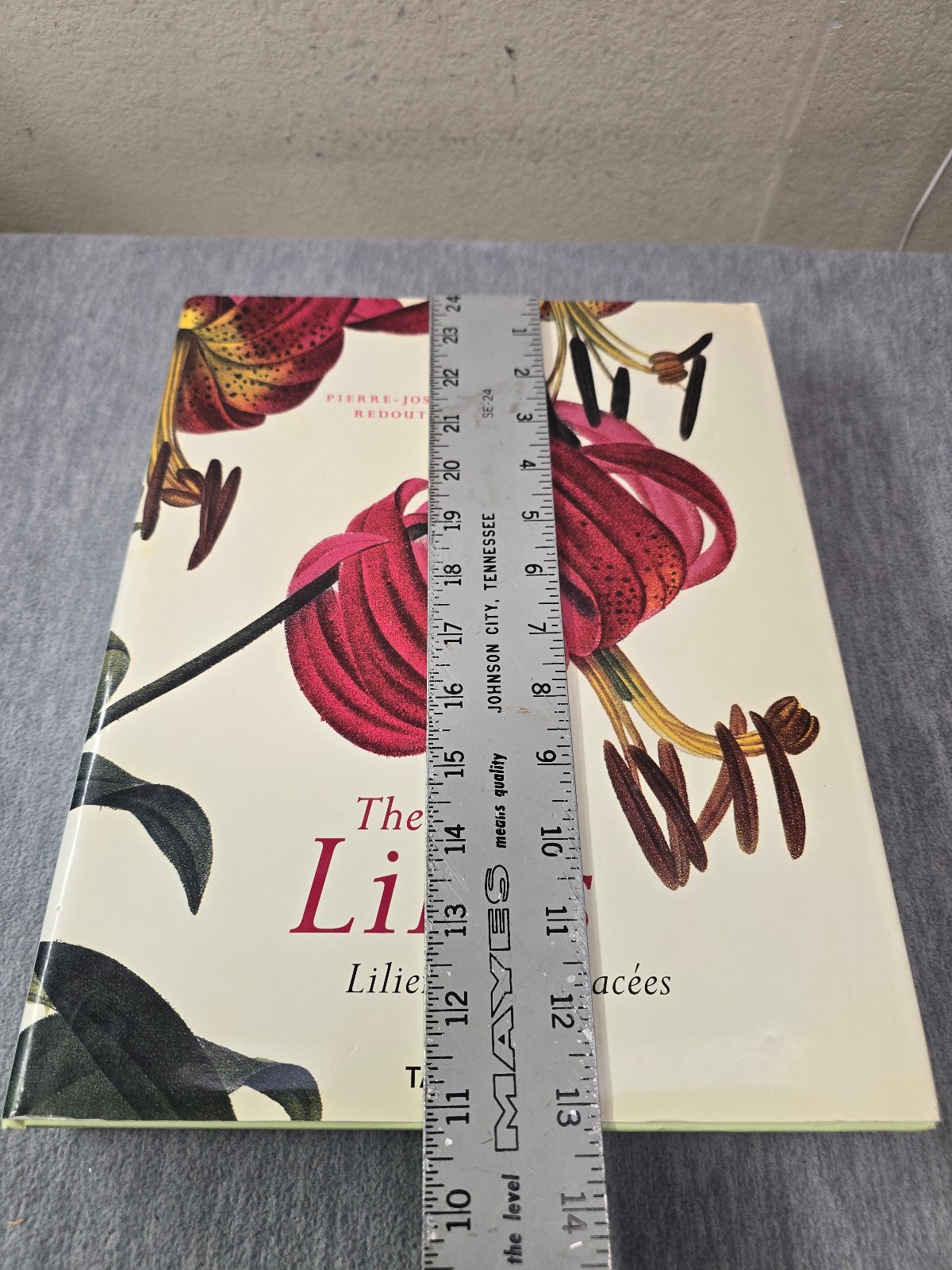 The Lilies Pierre-Joseph Redoute Hardcover Book