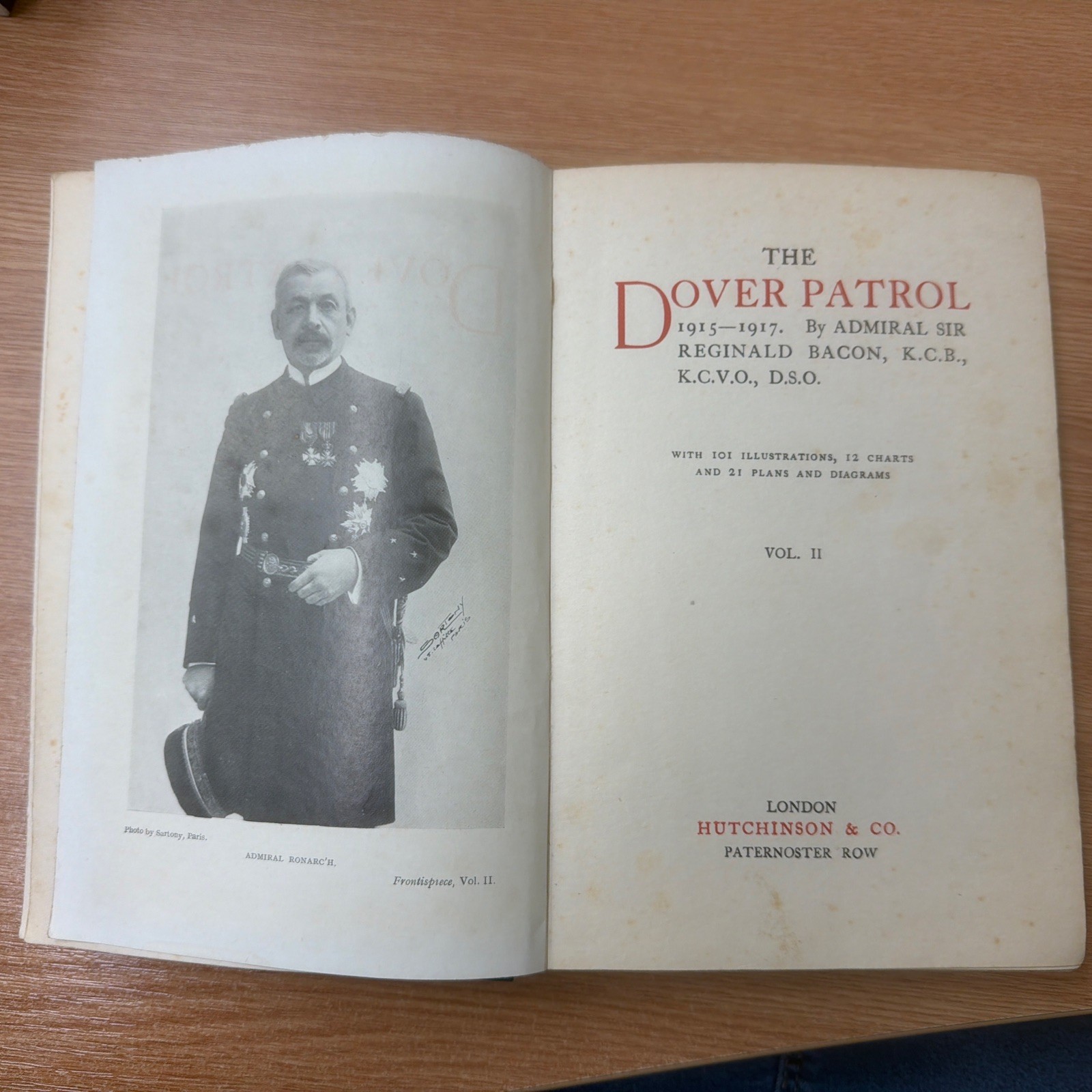 The Dover Patrol 1915-1917, Vol. 2 – Bacon