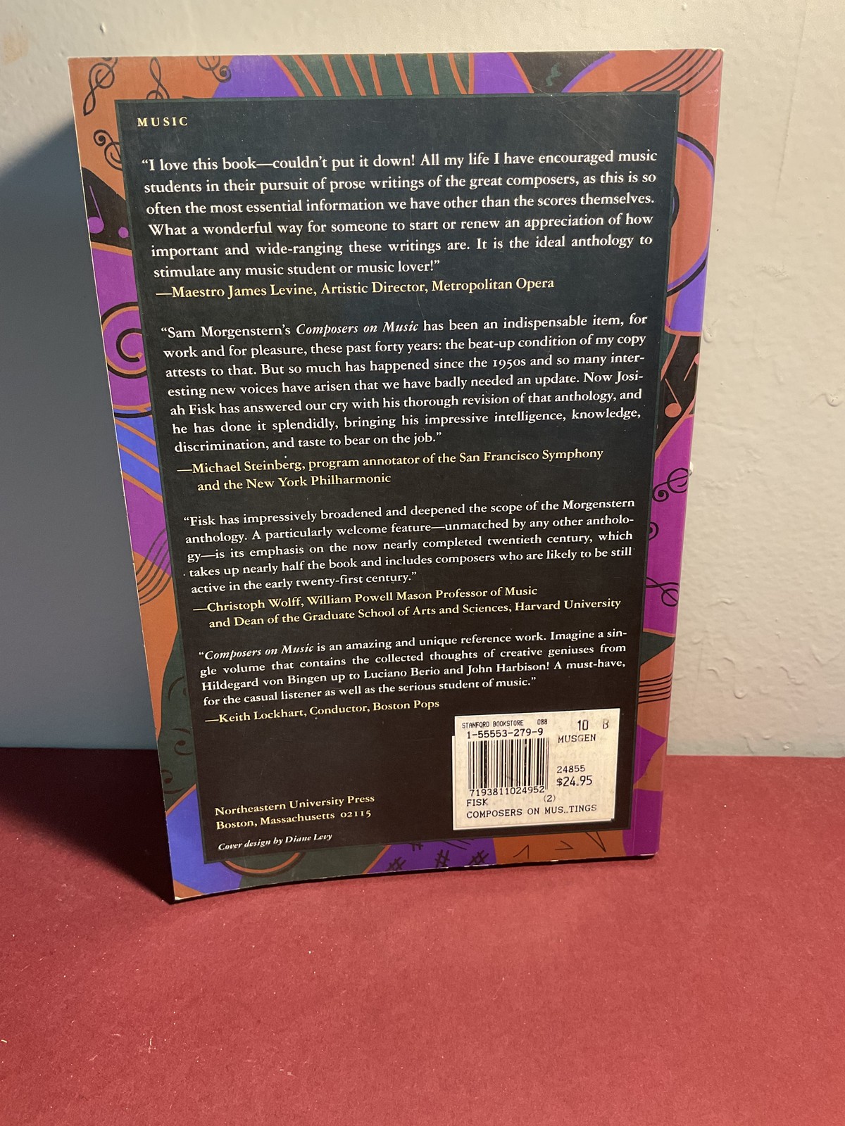 Composers on Music Eight Centuries of Writings 2nd Ed Josiah Fisk Anthology 1997