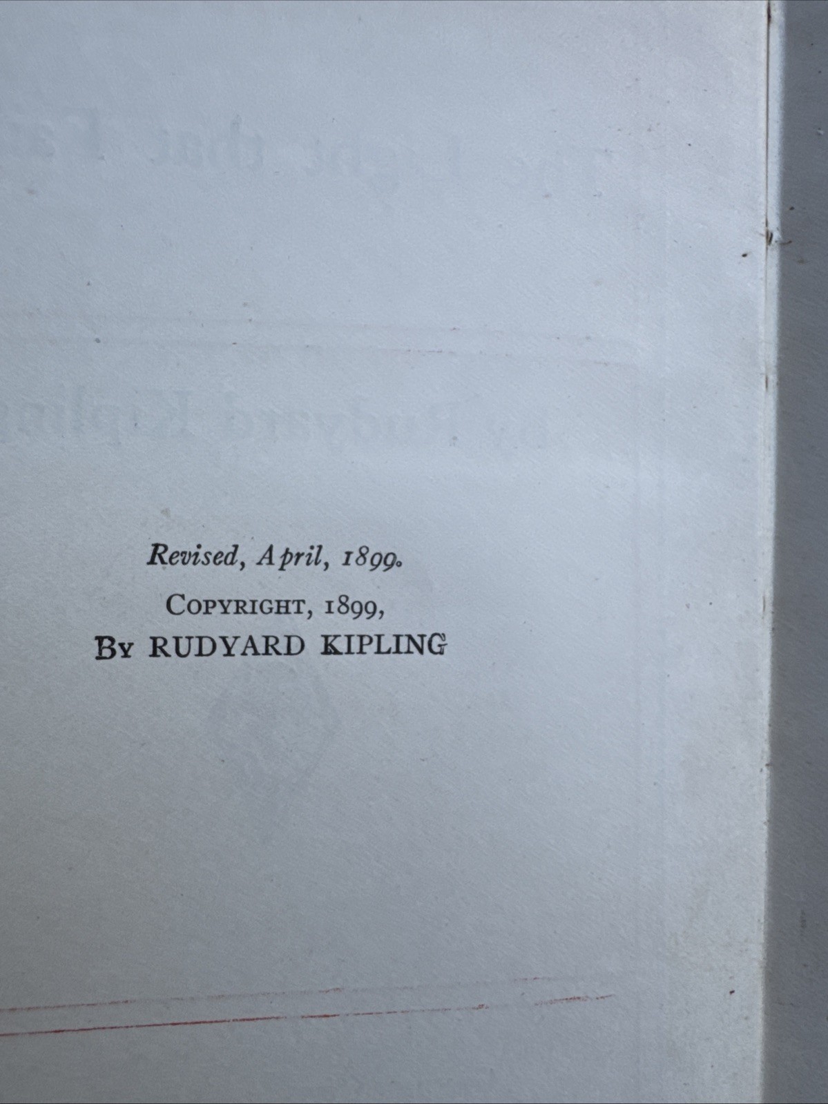 1919 Edition of the Book “Plain Tales from the Hills” By Rudyard Kipling