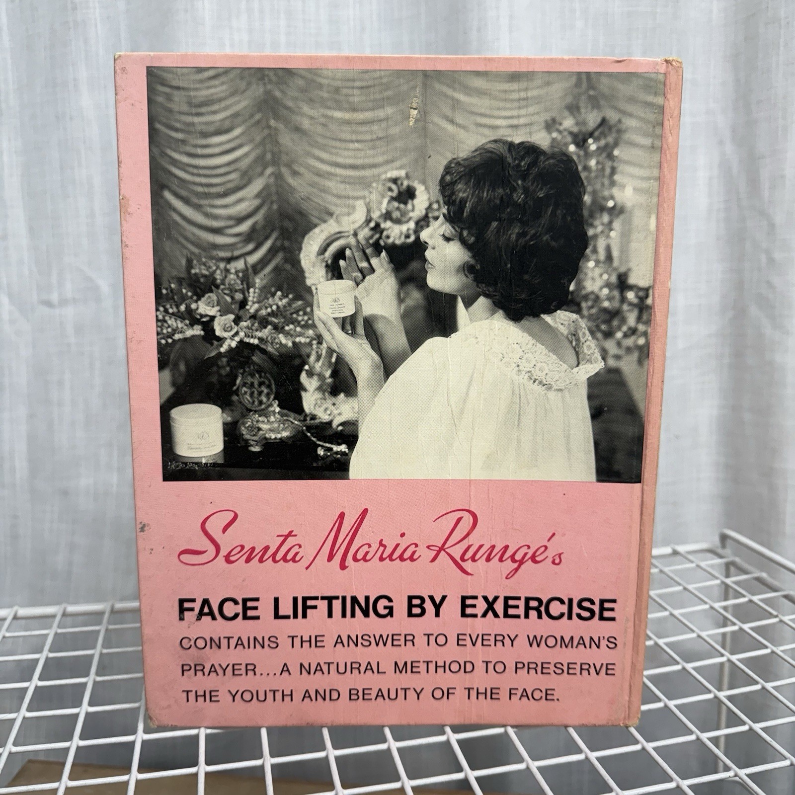 Senta Maria Runge Face Lifting By Exercise 8th Ed 1977 HC DJ Beauty Book
