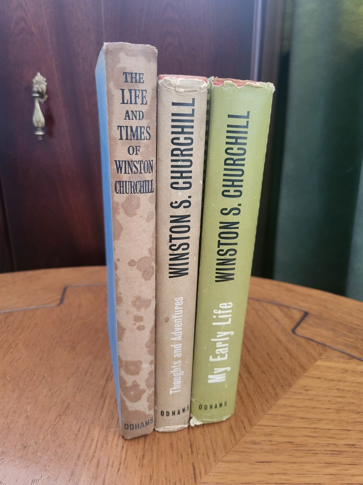 Winston Churchill Books – Odhams Publishers – Collectable, History, Politics