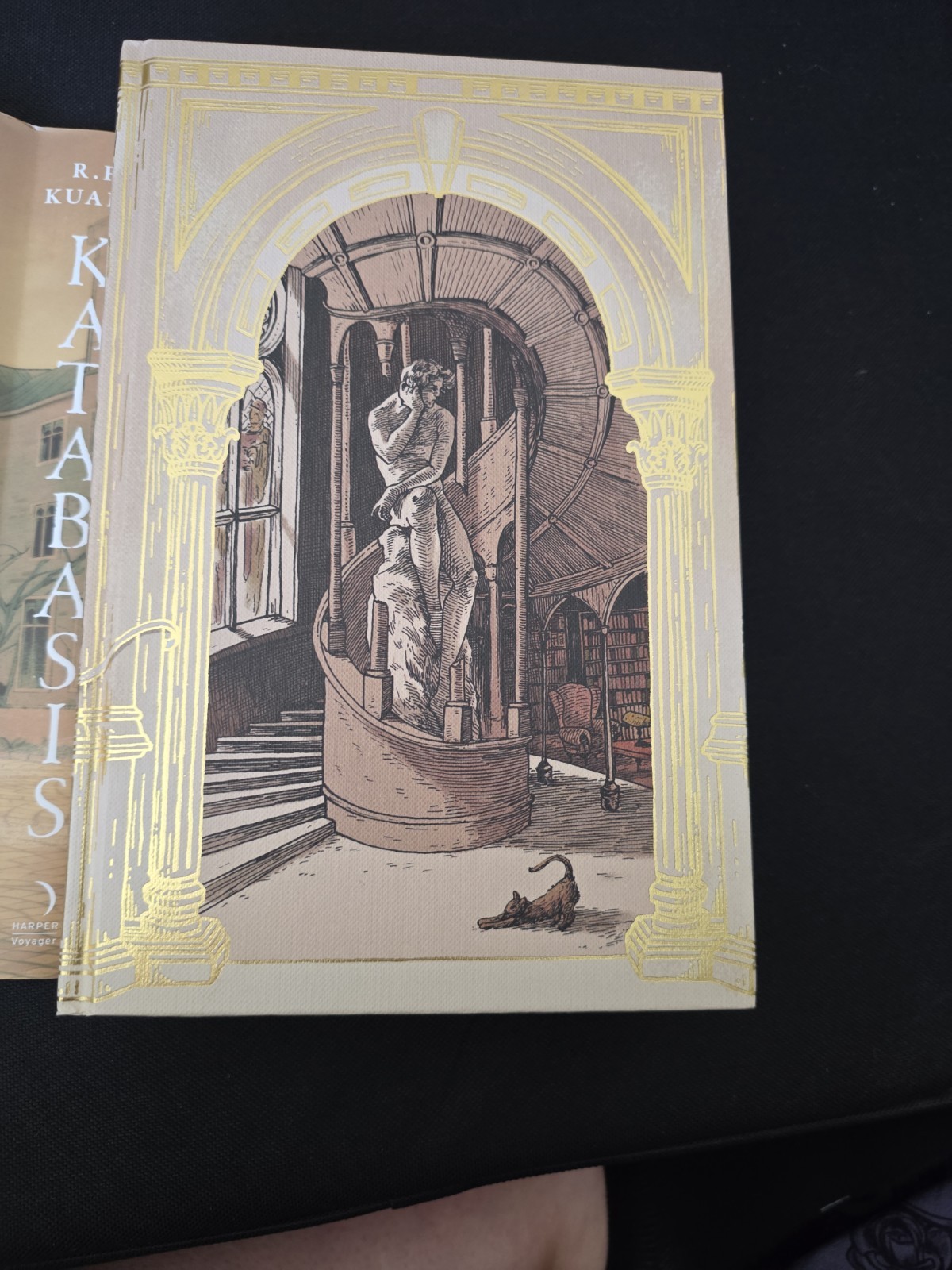 Fairyloot Exclusive Edition Katabasis by R. F. Kuang Hardcover Sprayed Edges