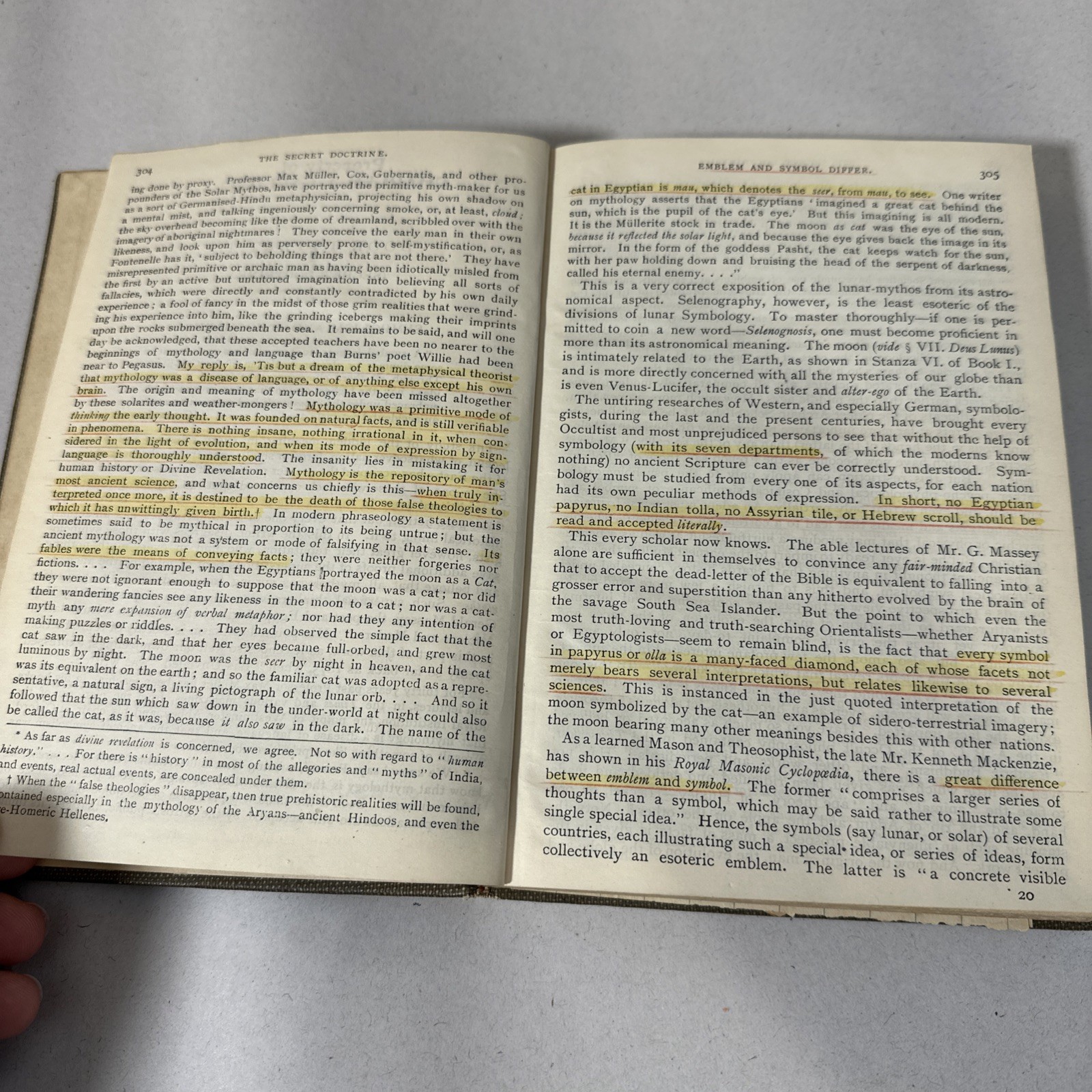 The Secret Doctrine HP Blavatsky 1888 First Edition Theosophy Book RARE Occult
