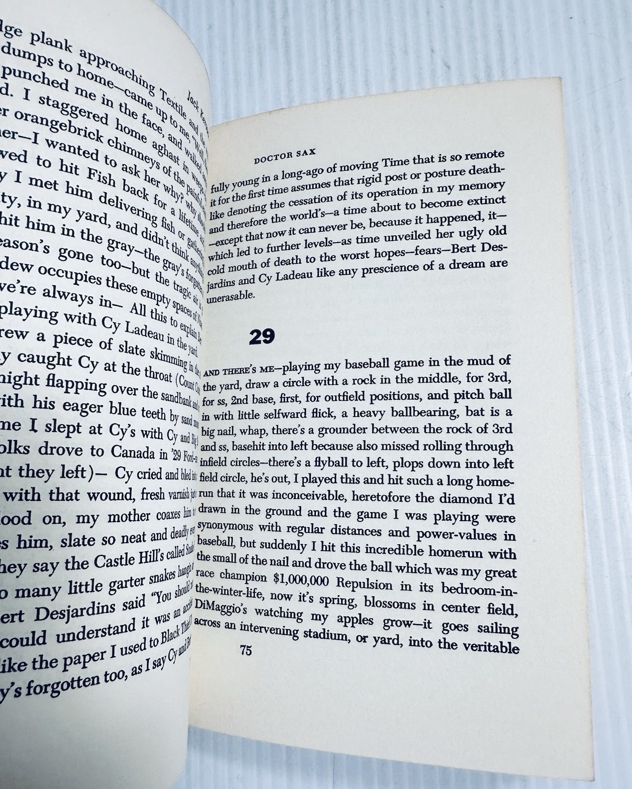 Dr Sax Faust Jack Kerouac 1959 Grove Press First Edition Beat Literature Novel