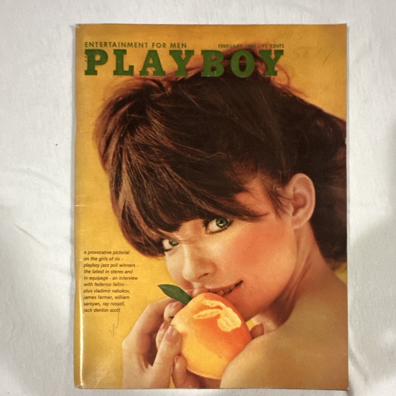 1966 Playboy Magazines – Lot of 10 in Excellent Condition, Centerfolds Intact