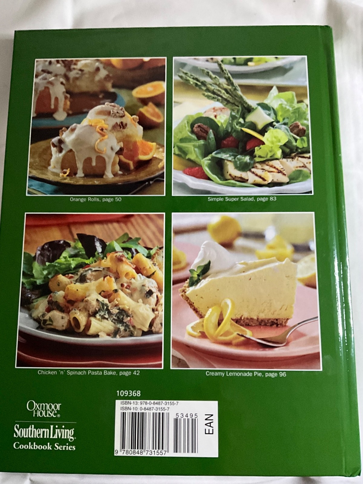 Southern Living 2007 Annual Recipes Cookbook (Hardcover) 368 Pages Color Photos