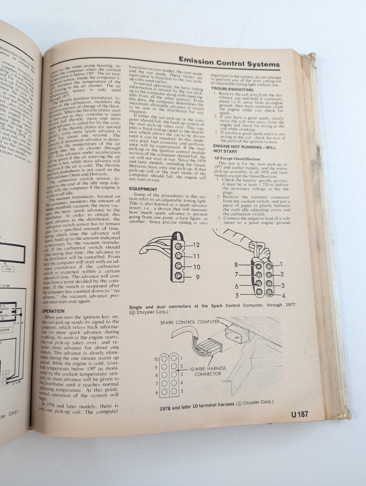 Chilton’s American Cars 1973-1980 Auto Repair Manual Hardcover 1980