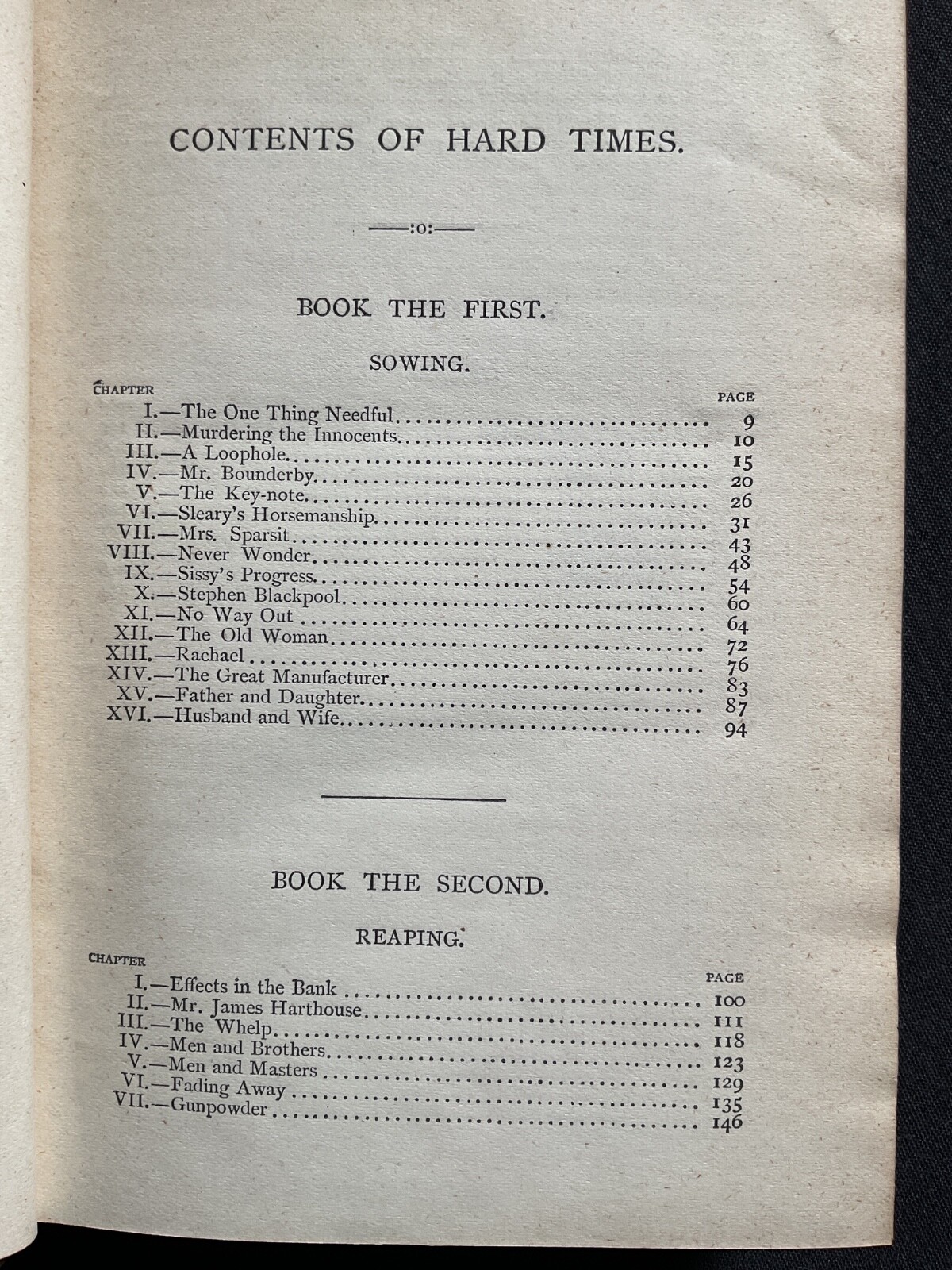 CHARLES DICKEN BOOK 151 YRS OLD. HARD TIMES EX. CONDITION 480 PAGES. PUB. 1874