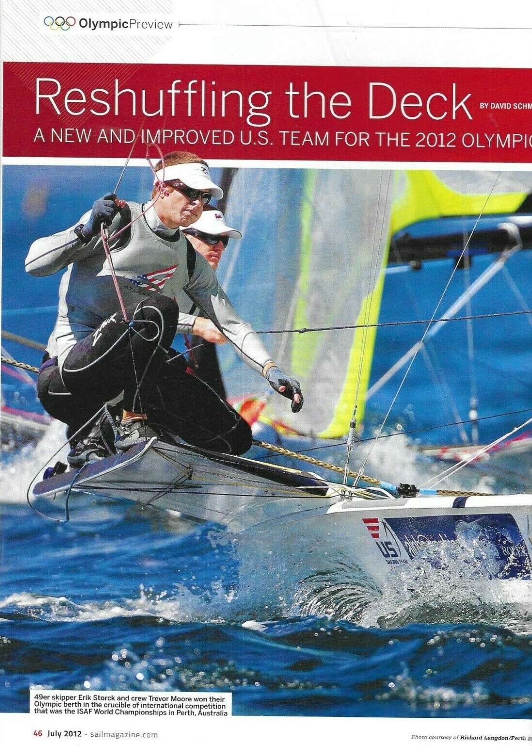 Sail Magazine Summer Sailing Olympics Special After Dark Sailing Boat Reviews .