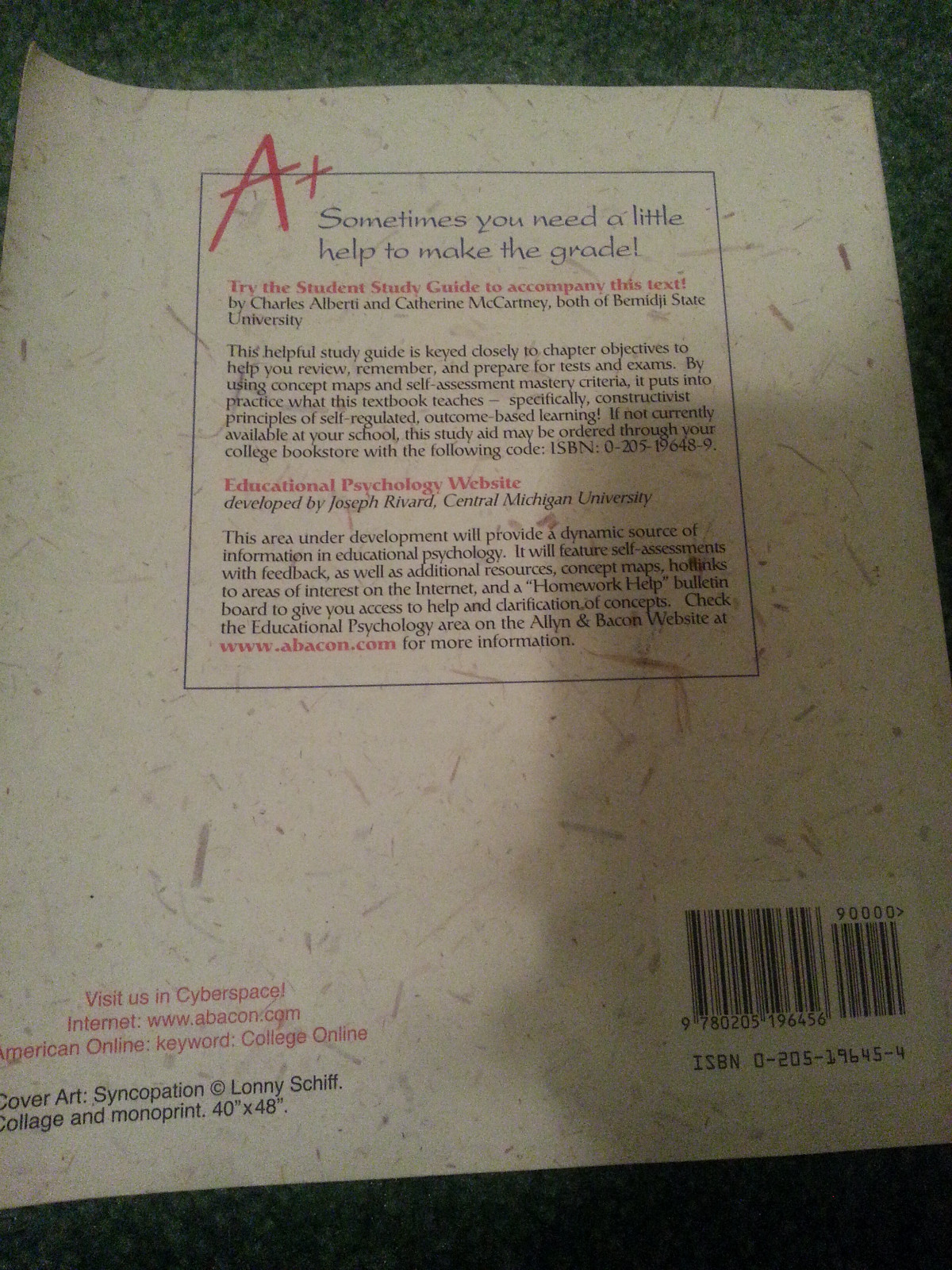 Educational Psychology by Robert E. Slavin 1996 HB 15th