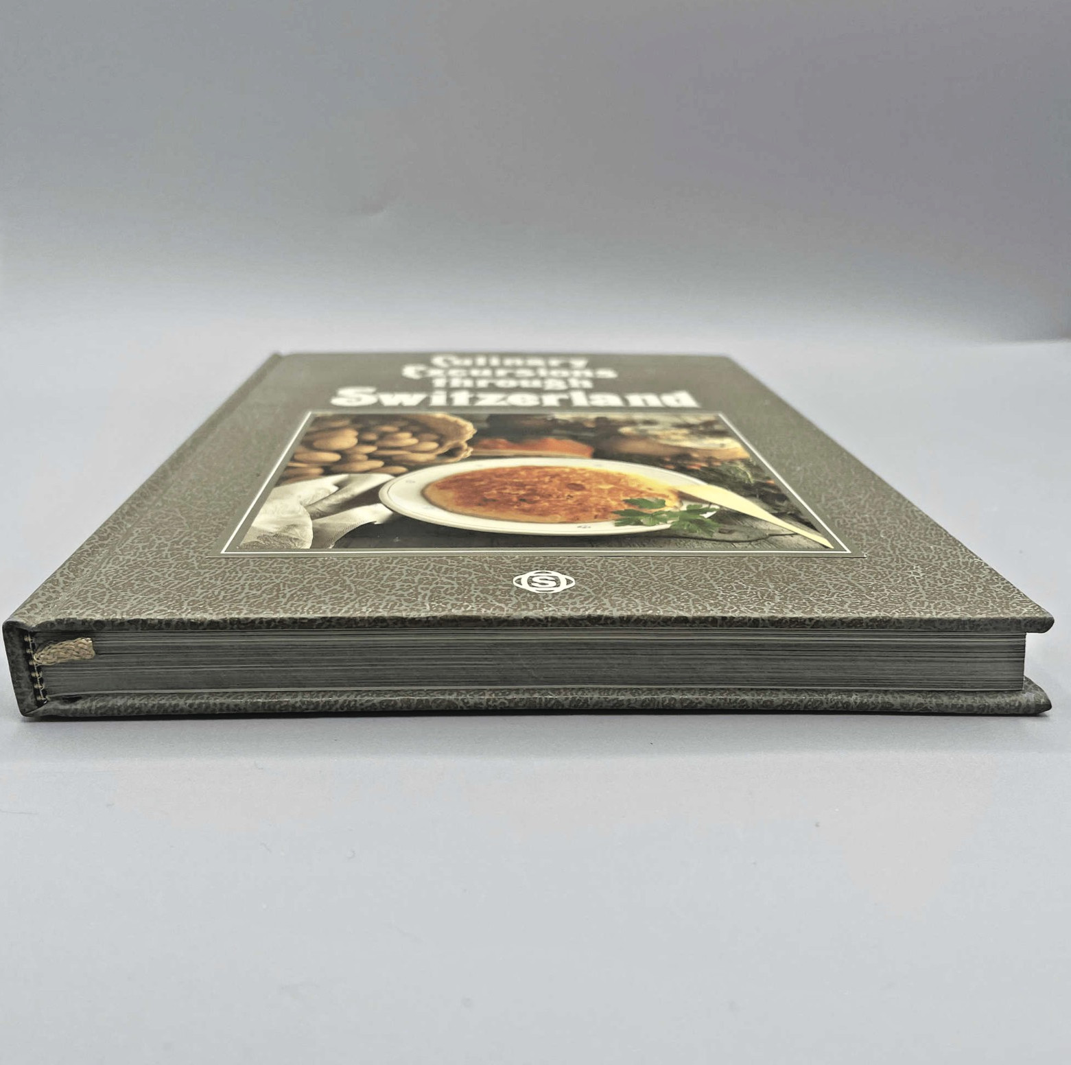 Culinary Excursions Thru Switzerland Cookbook 1988 Swiss Recipes ABB CEO Signed